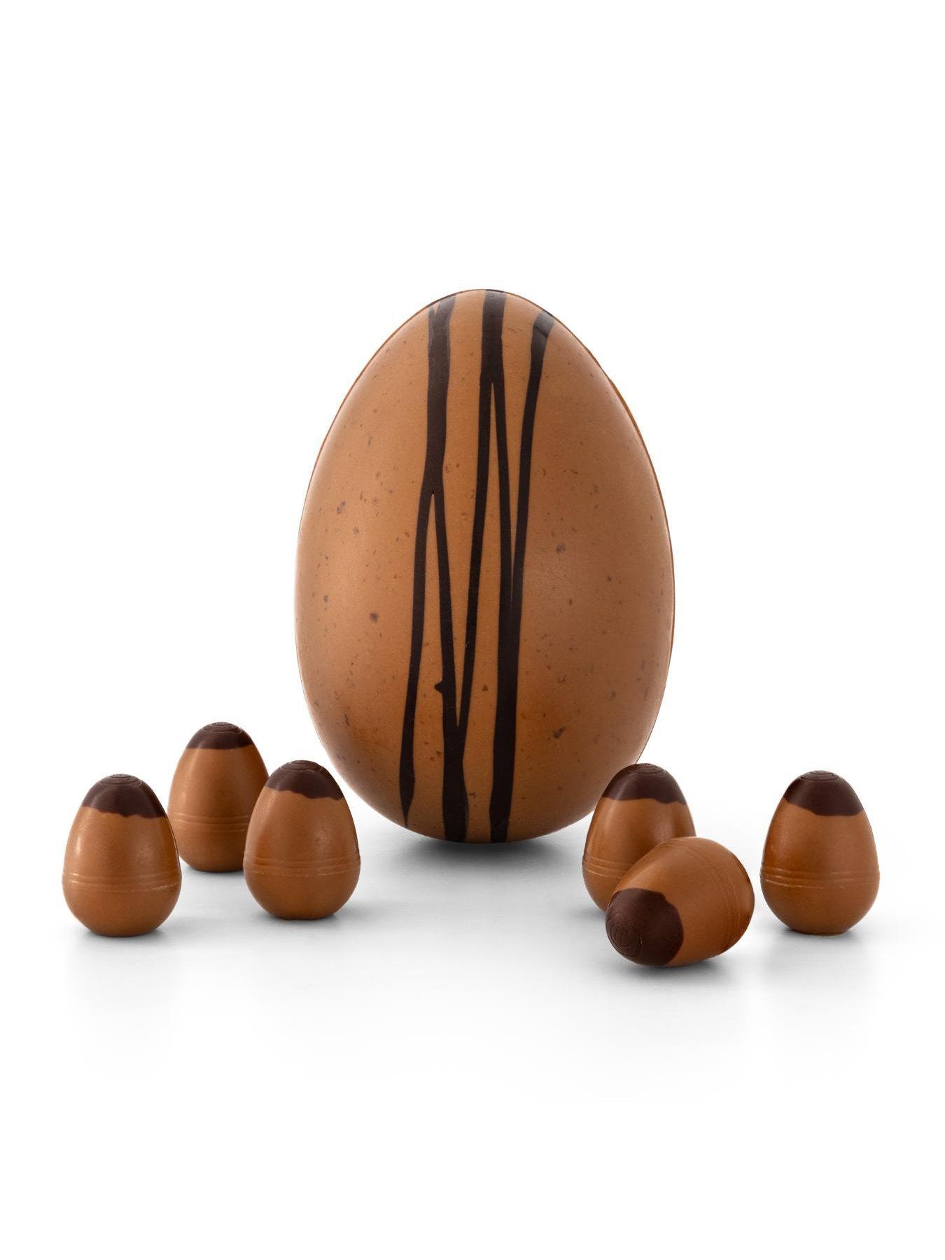 Image 2 of 7 of Hotel Chocolat Nibbly Egg Milk to Caramel - Salted Caramel Milk Easter Egg