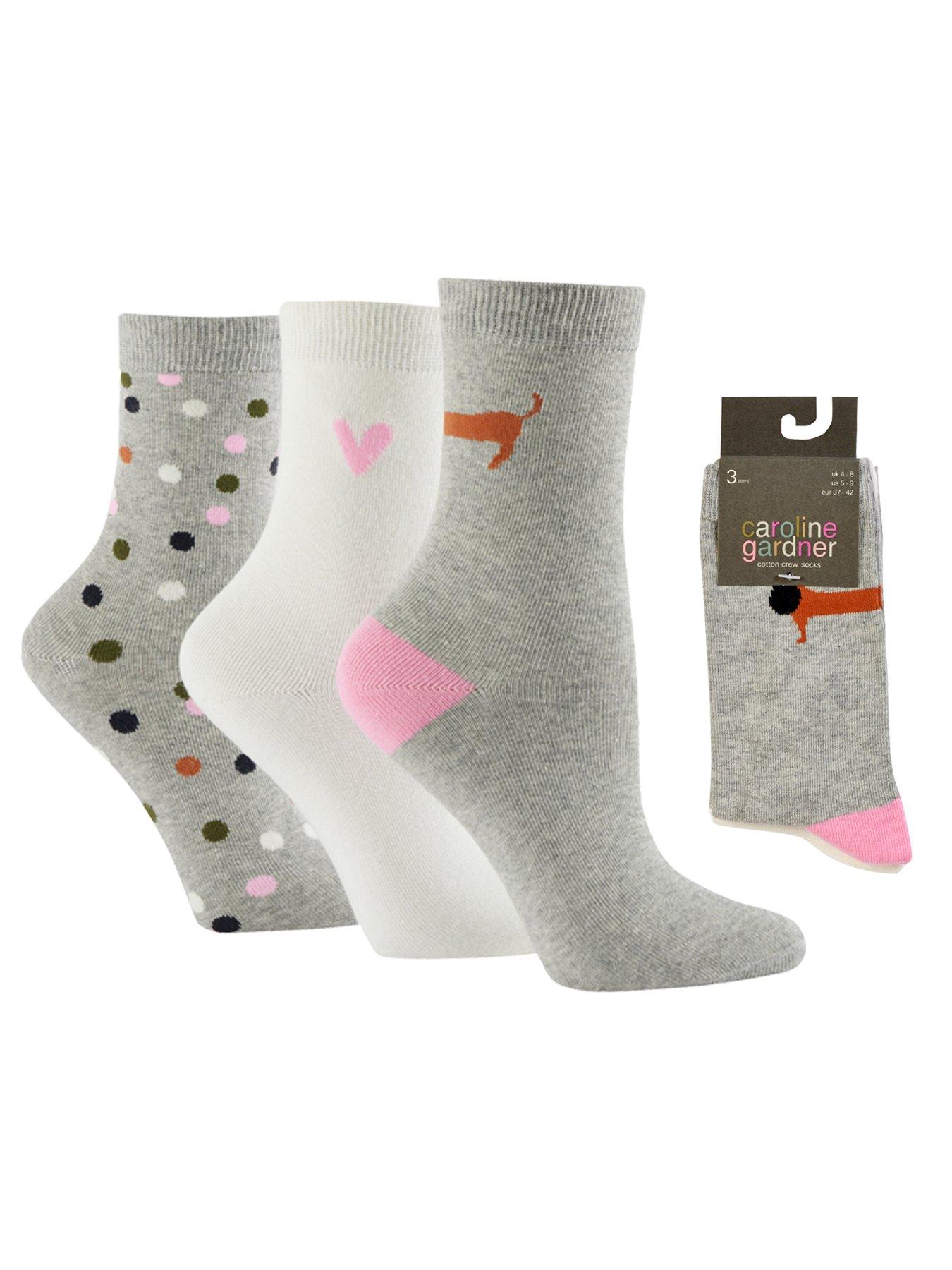 Image 3 of 6 of Caroline Gardner 3pk Jacquard - Multi