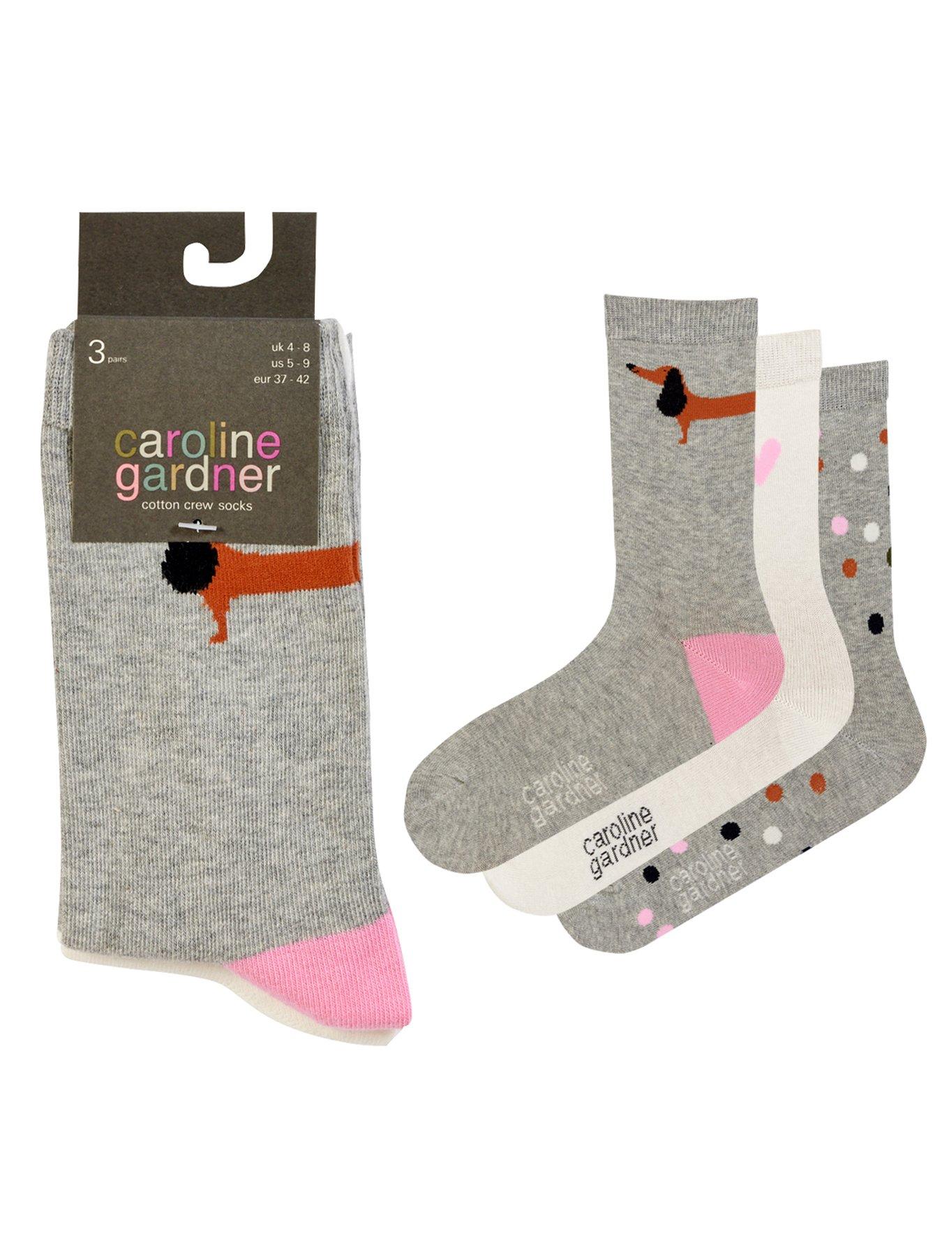 Image 4 of 6 of Caroline Gardner 3pk Jacquard - Multi