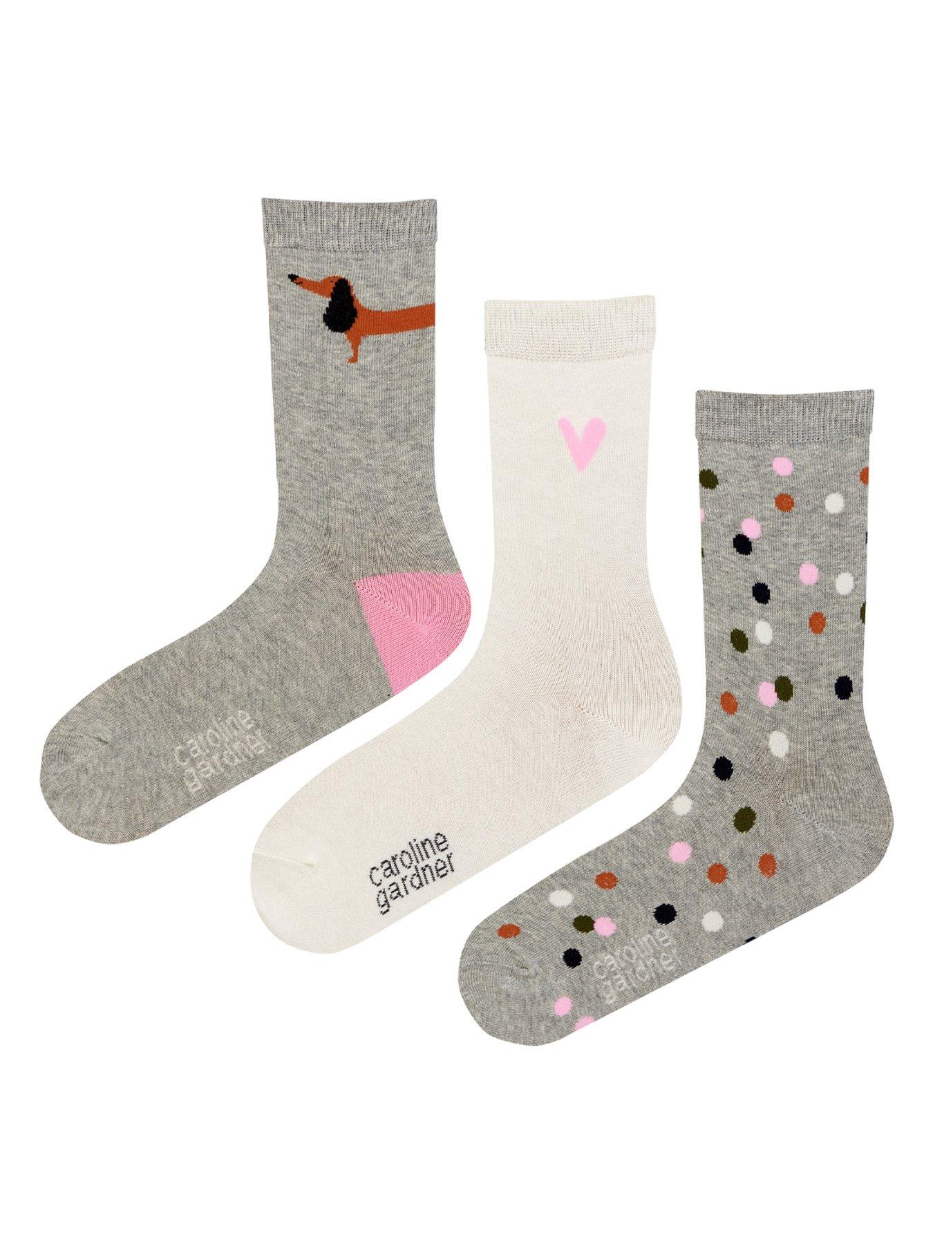 Image 5 of 6 of Caroline Gardner 3pk Jacquard - Multi