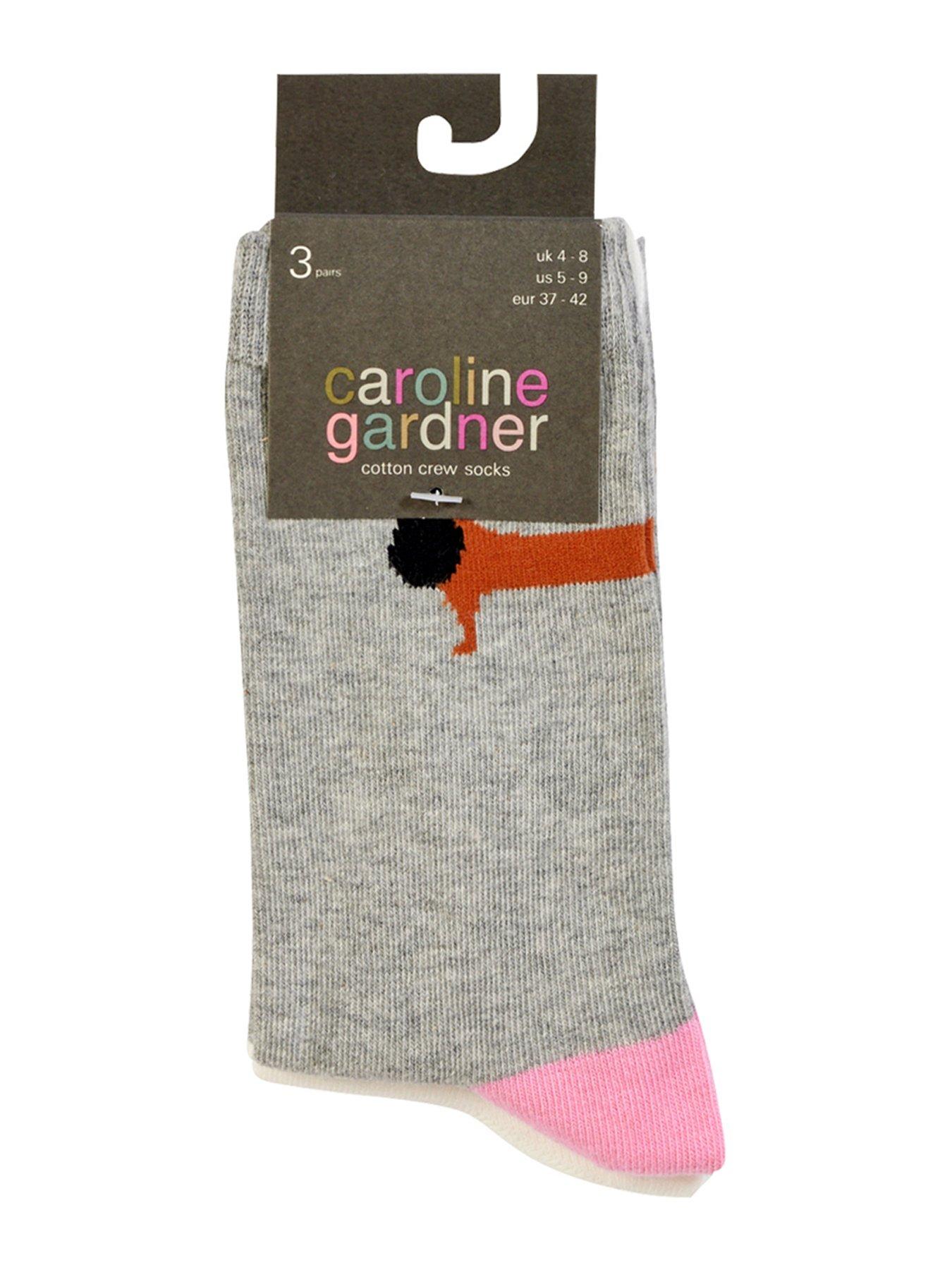 Image 6 of 6 of Caroline Gardner 3pk Jacquard - Multi