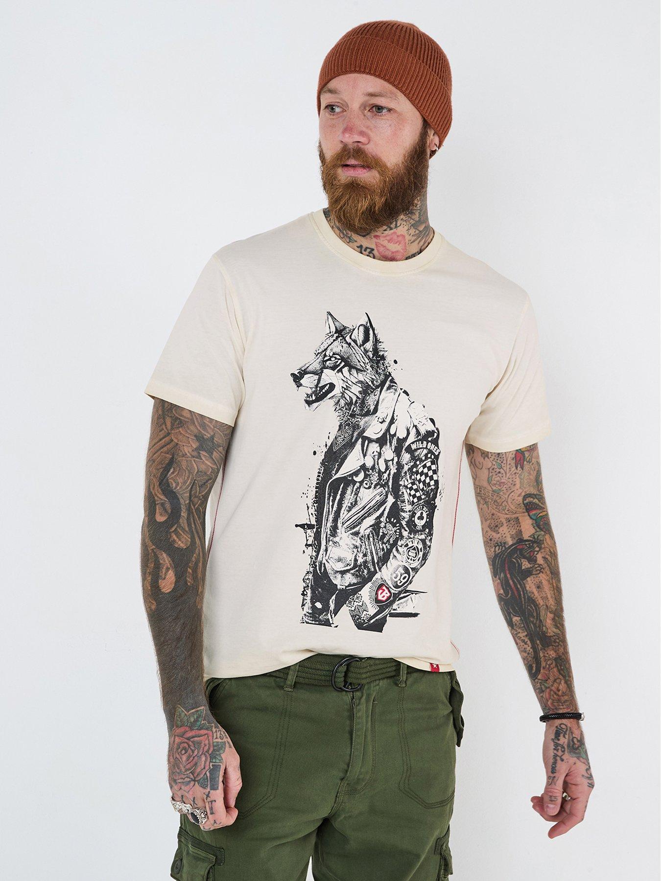 undefined Wild Times T-shirt - Natural