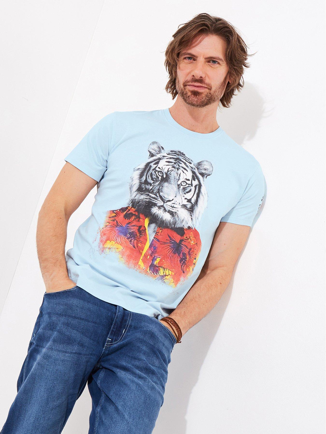 undefined Wild Vacation T-shirt - Light Blue