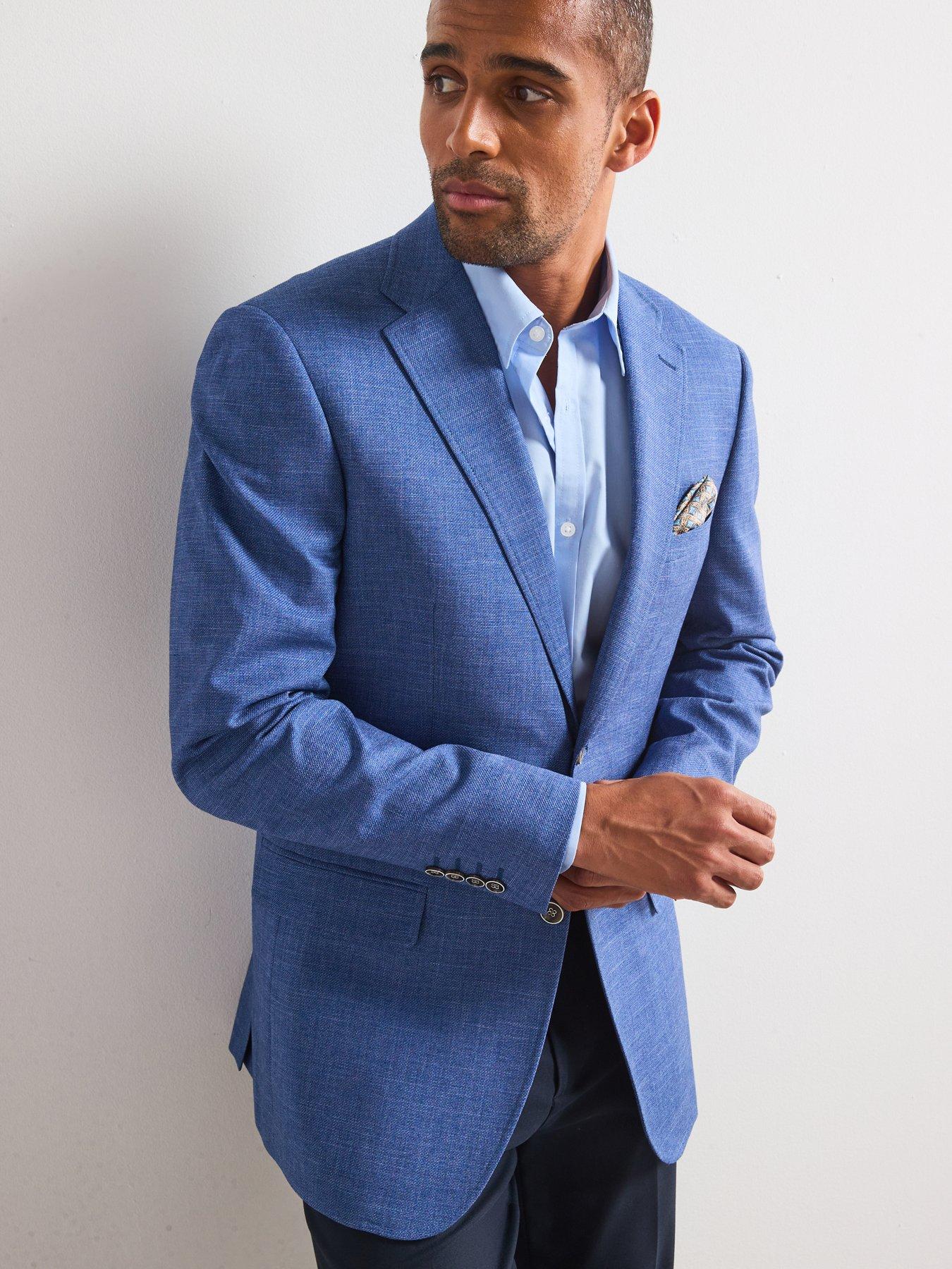 Image 1 of 6 of Skopes Jamie Tailored Fit Suit Jacket - Navy
