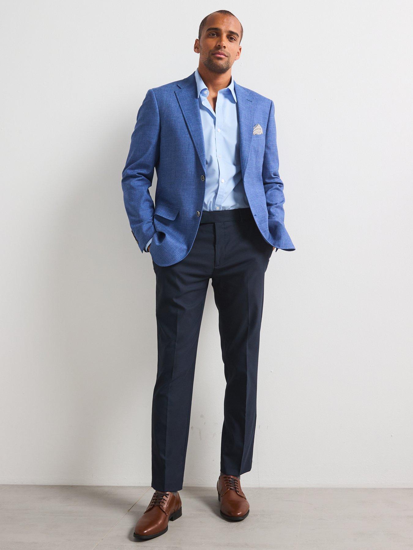 Image 3 of 6 of Skopes Jamie Tailored Fit Suit Jacket - Navy