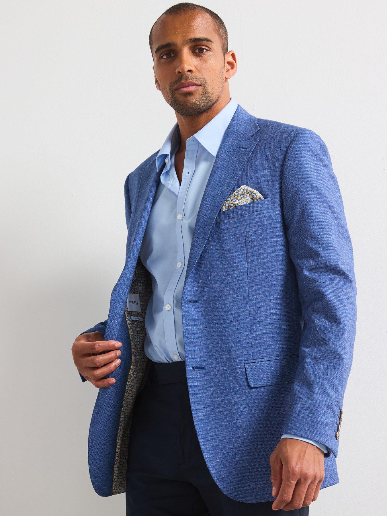 Image 6 of 6 of Skopes Jamie Tailored Fit Suit Jacket - Navy