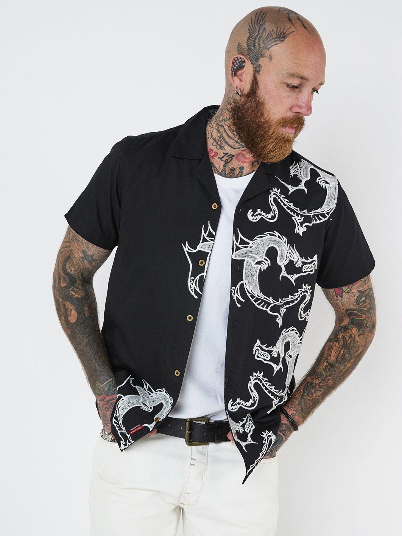 undefined Wildside Short Sleeve Shirt - Black