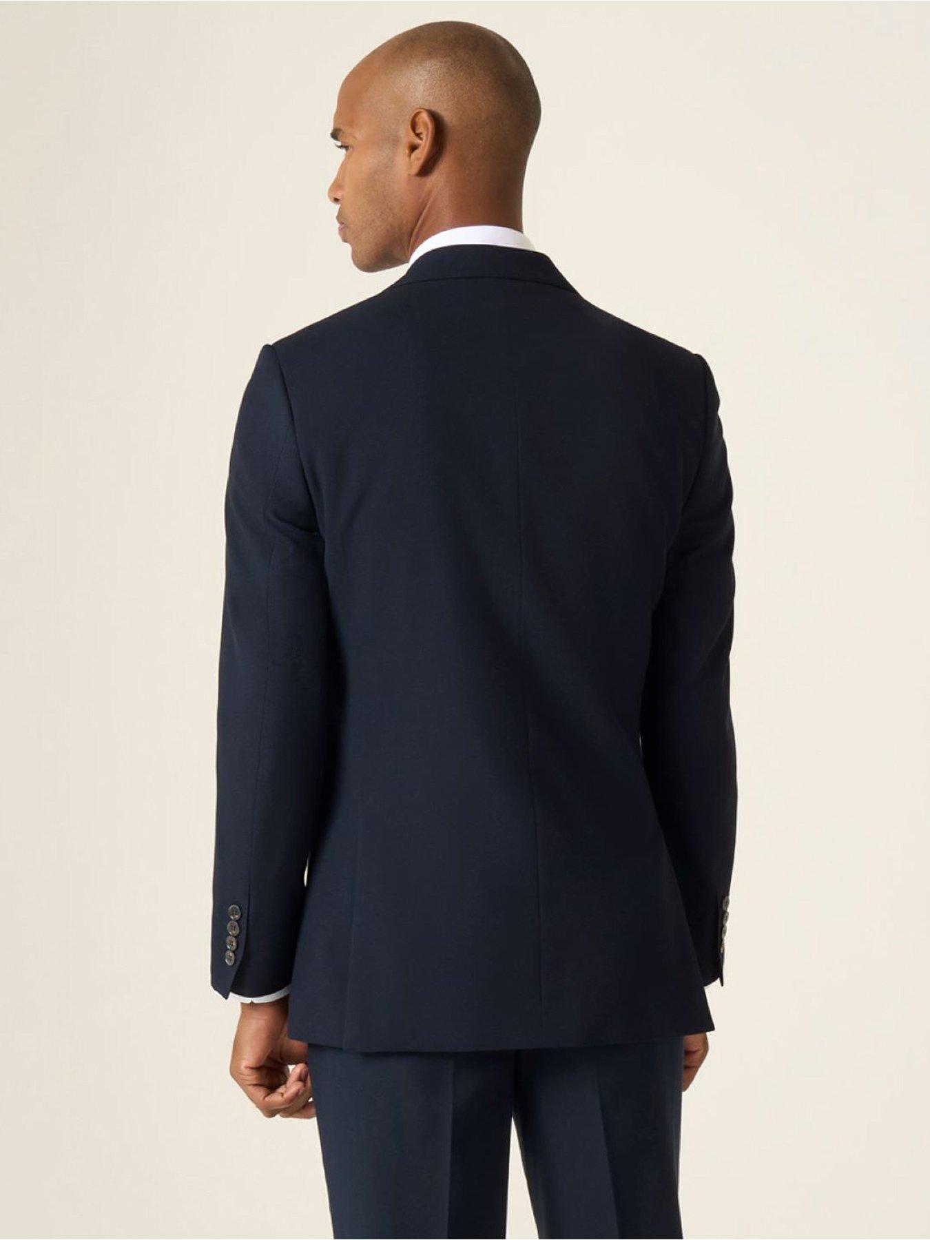 Image 2 of 6 of Skopes Harcourt Tailored Fit Suit Jacket - Navy