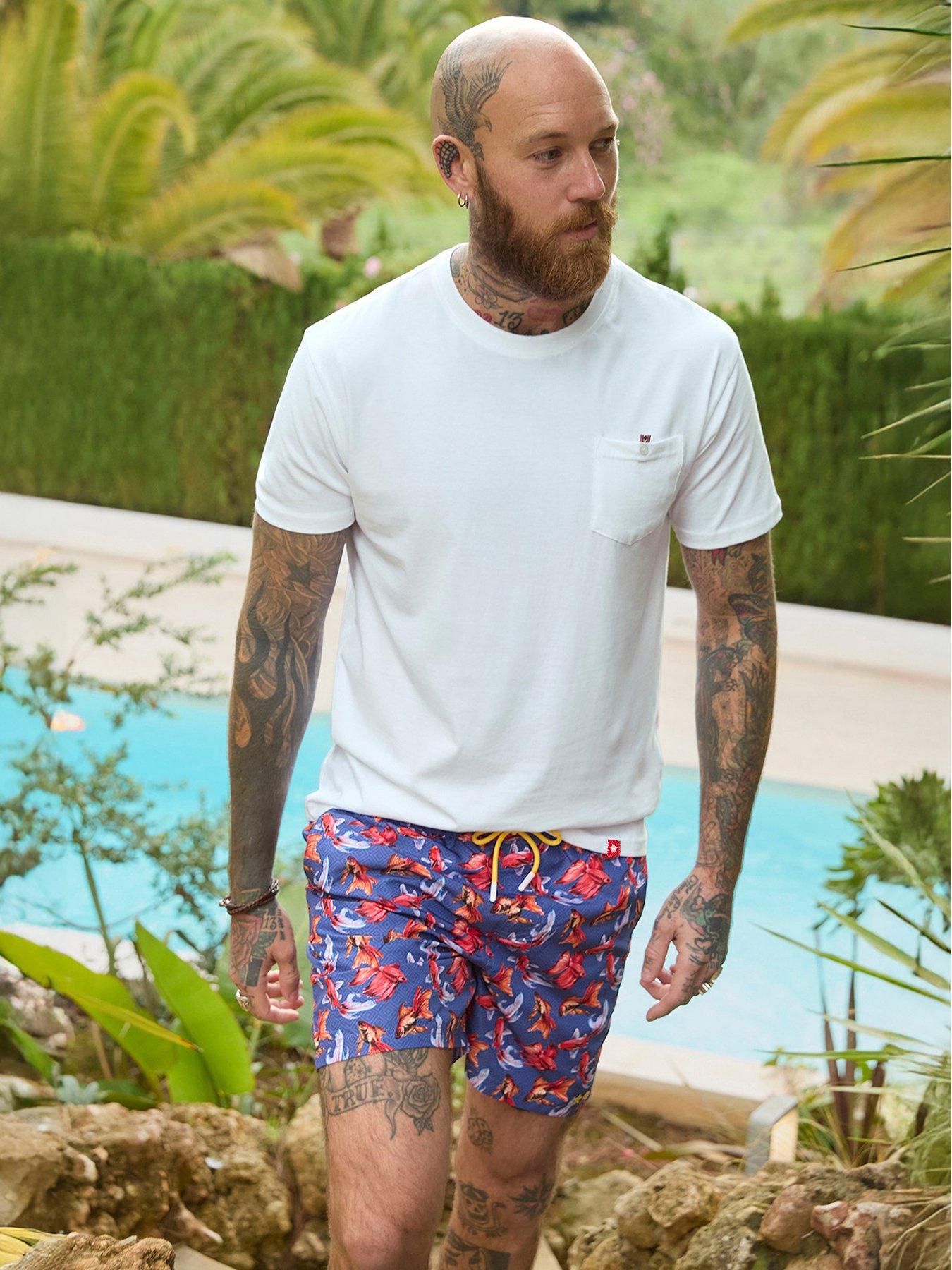 undefined Golden Swimshorts - Multi