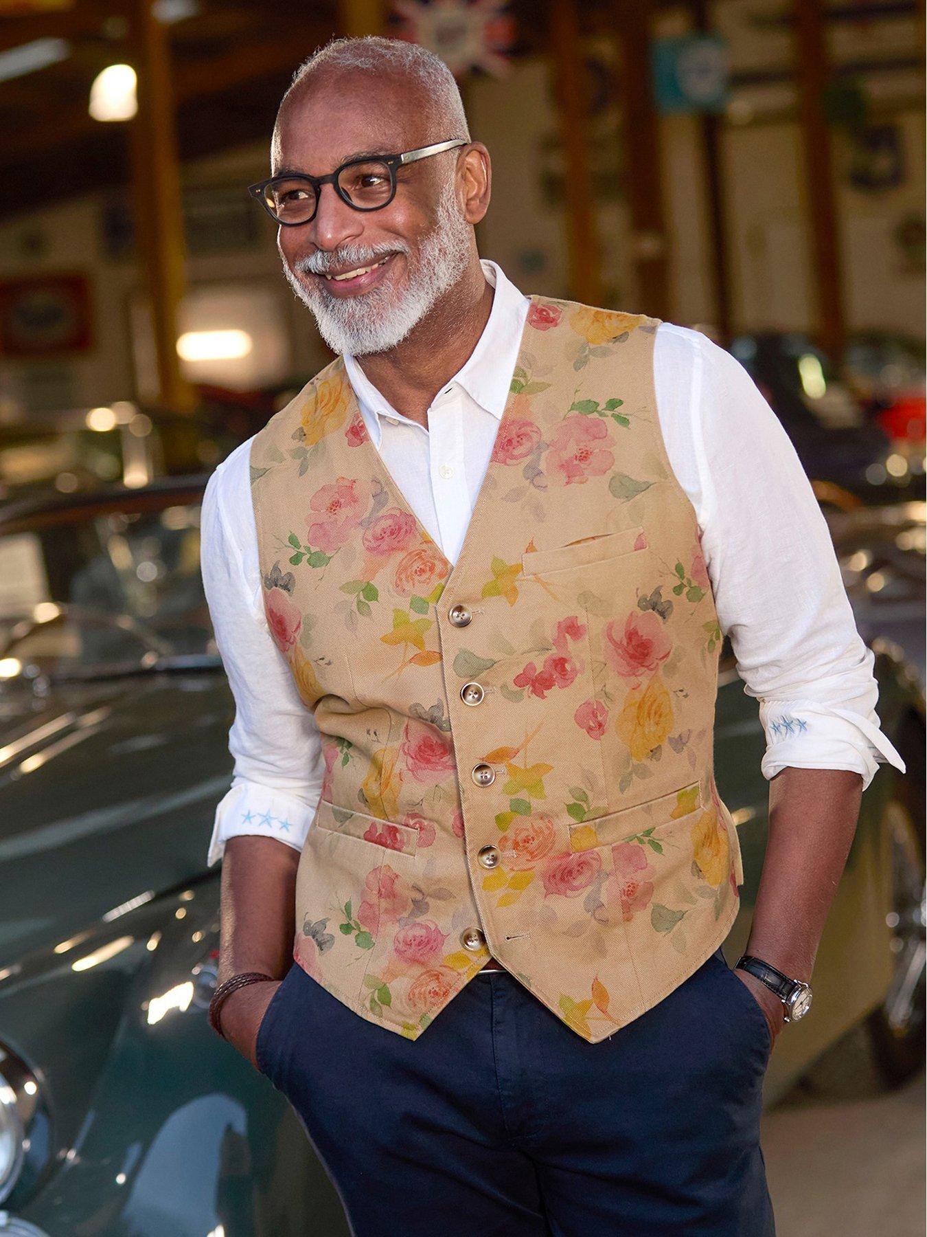 undefined Fabulous Floral Waistcoat