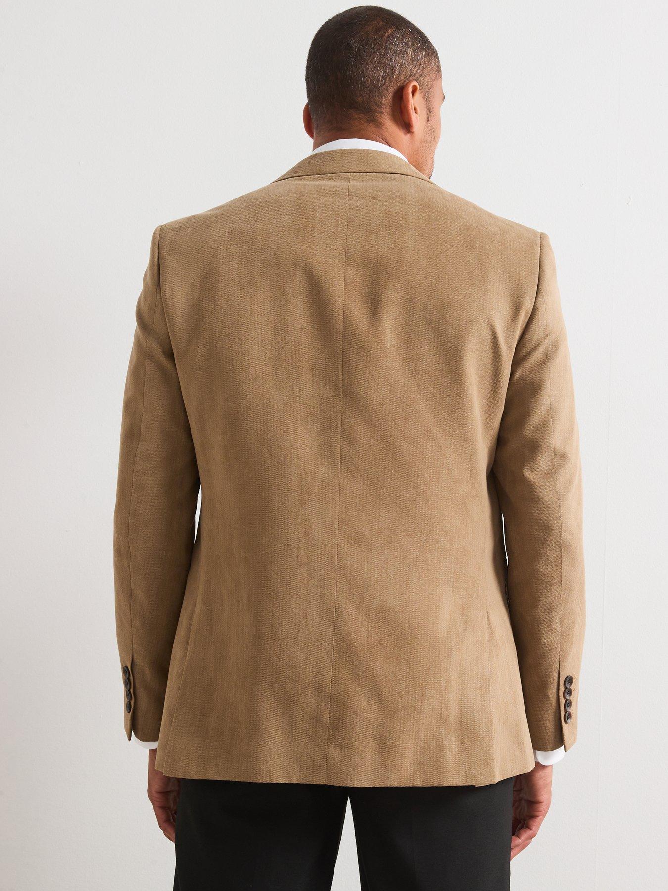 Image 2 of 6 of Skopes Padua Tailored Fit Suit Jacket - Beige