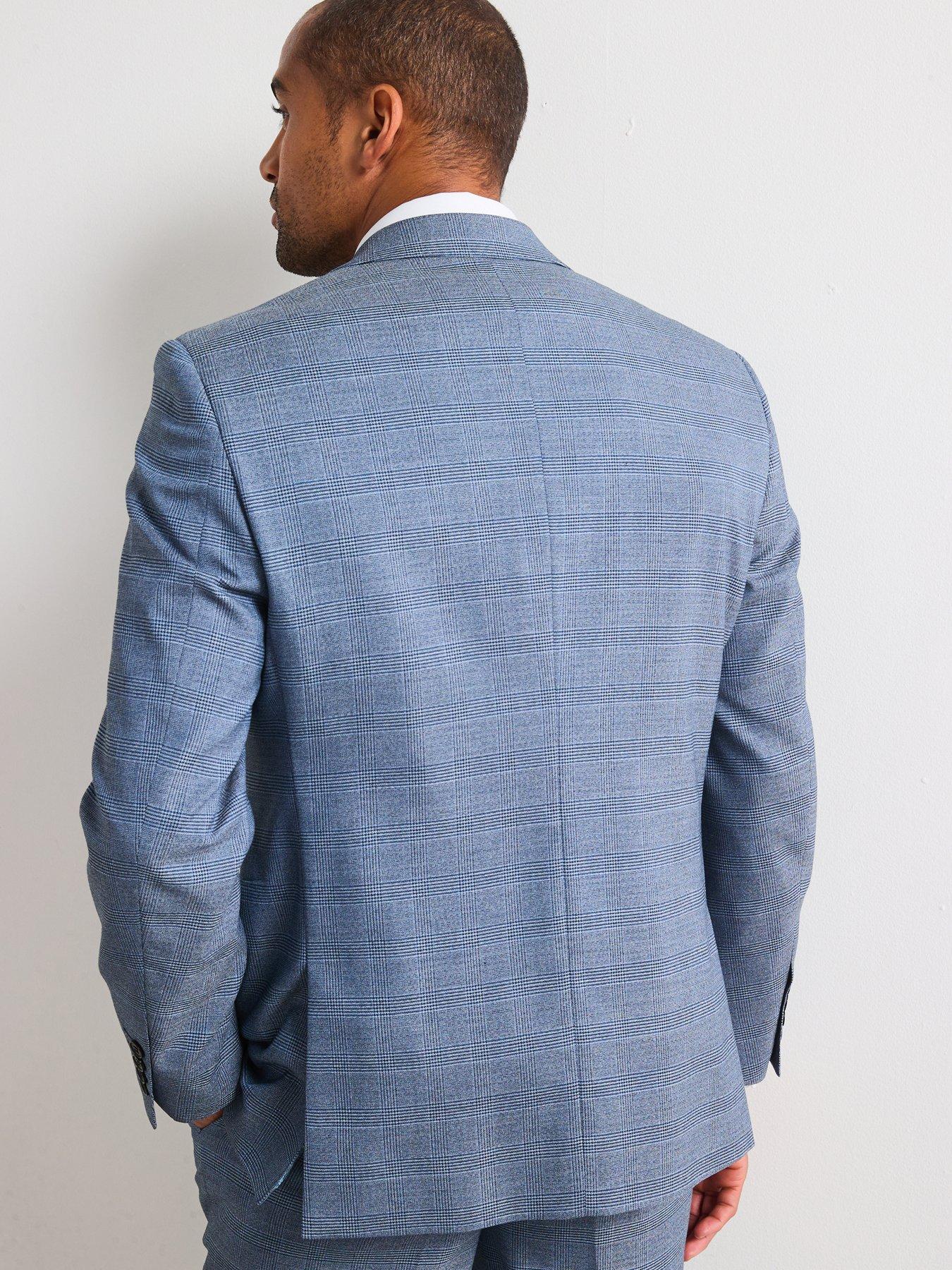Image 2 of 6 of Skopes Anthony Tailored Fit Suit Jacket - Blue