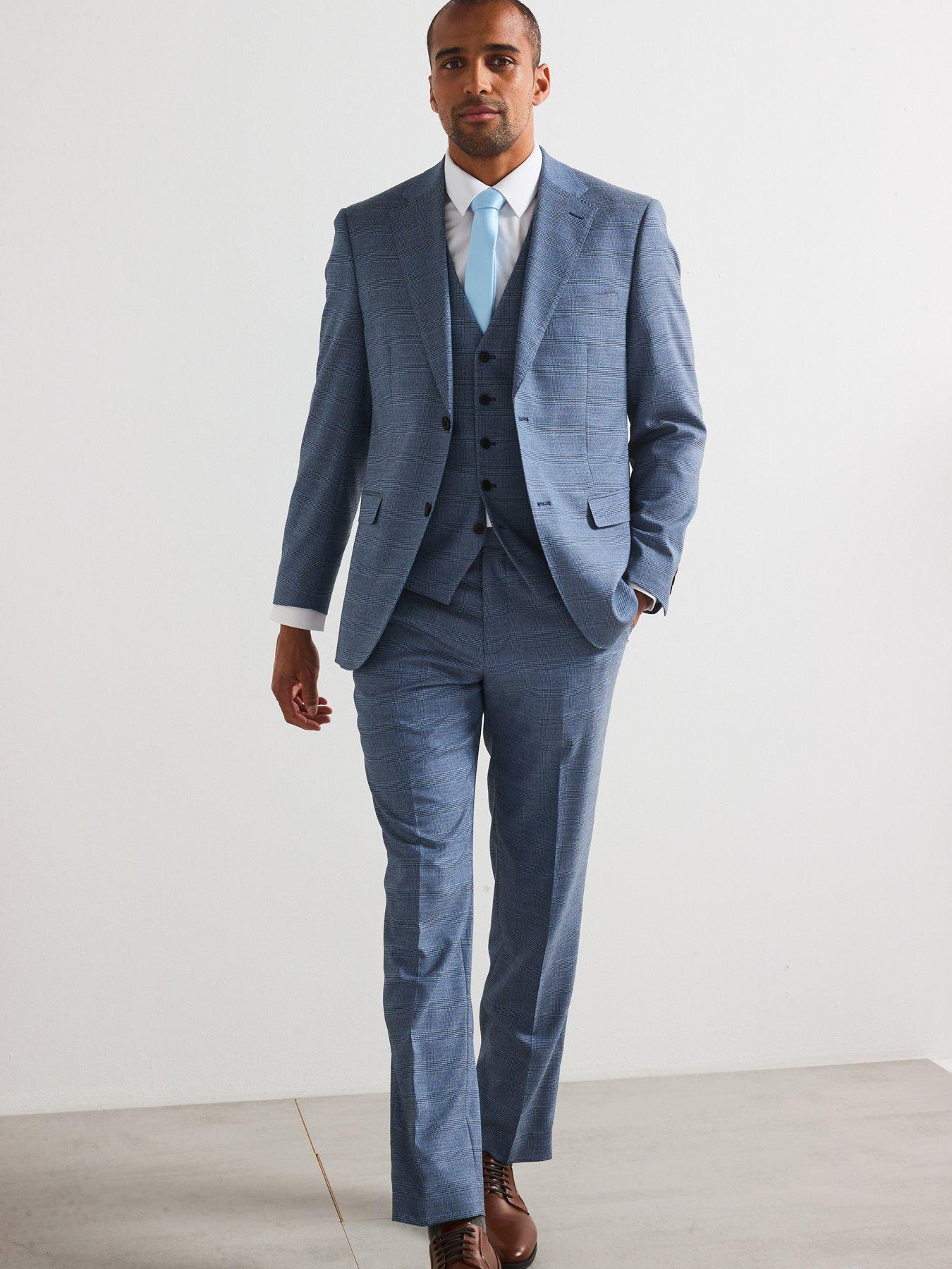 Image 3 of 6 of Skopes Anthony Standard Fit Waistcoat - Blue