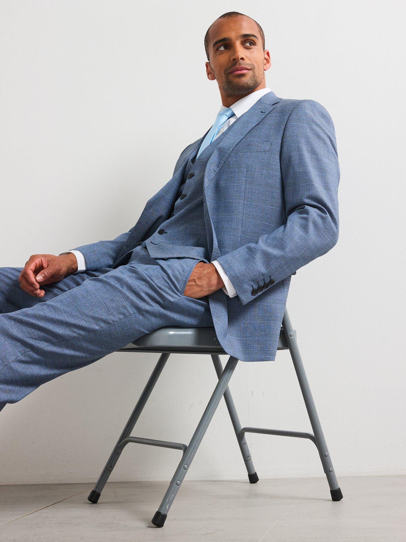 Image 4 of 6 of Skopes Anthony Standard Fit Waistcoat - Blue