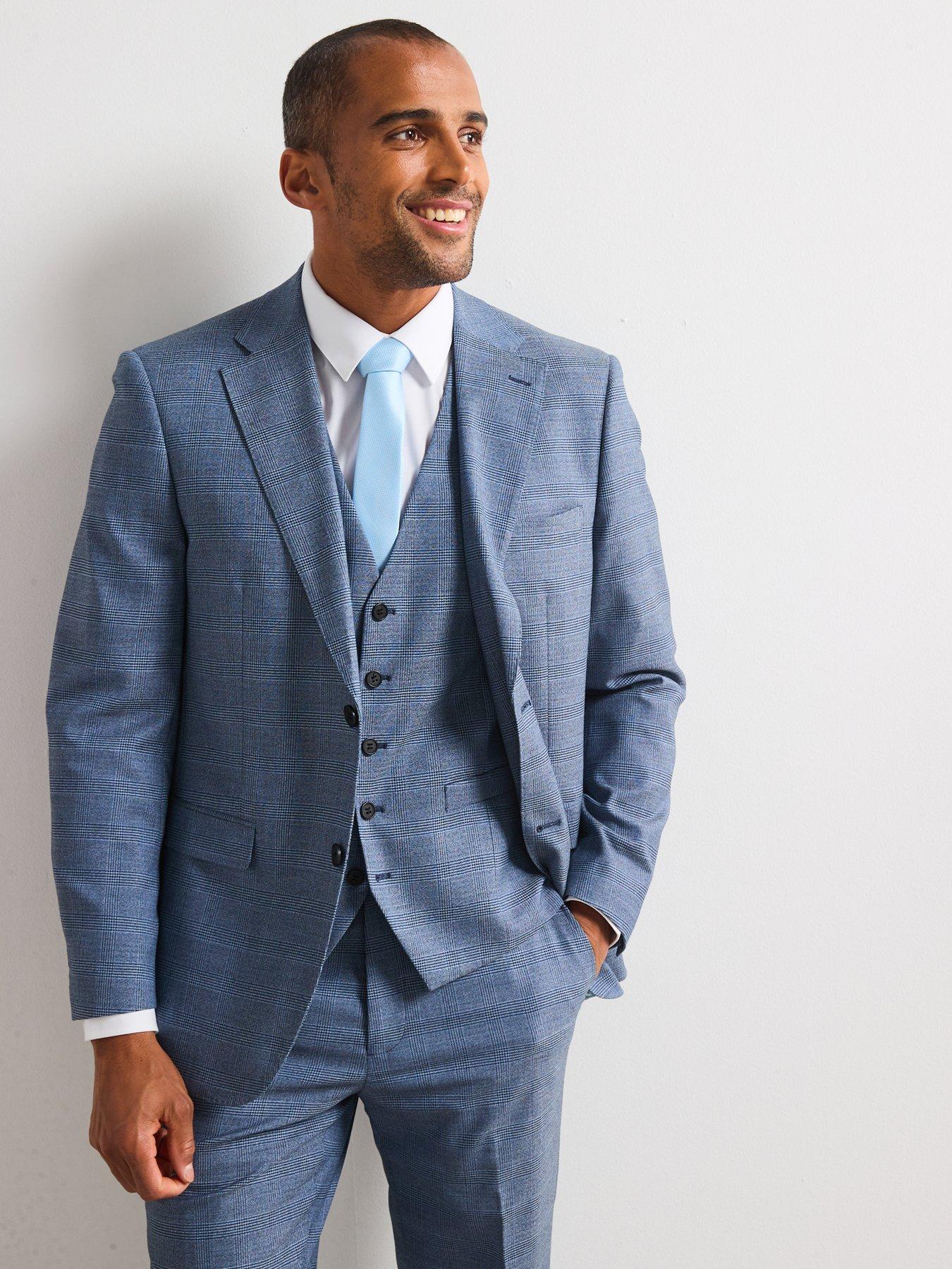 Image 6 of 6 of Skopes Anthony Standard Fit Waistcoat - Blue