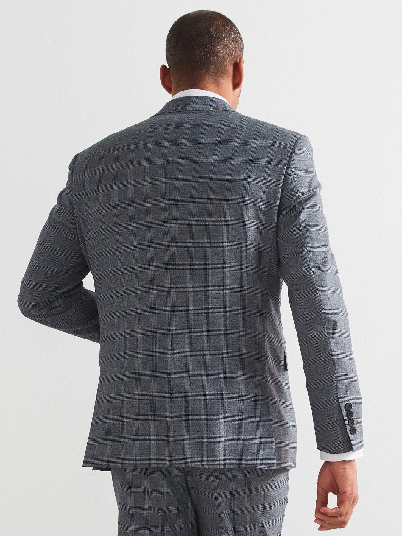Image 2 of 6 of Skopes Anthony Tailored Fit Suit Jacket - Grey