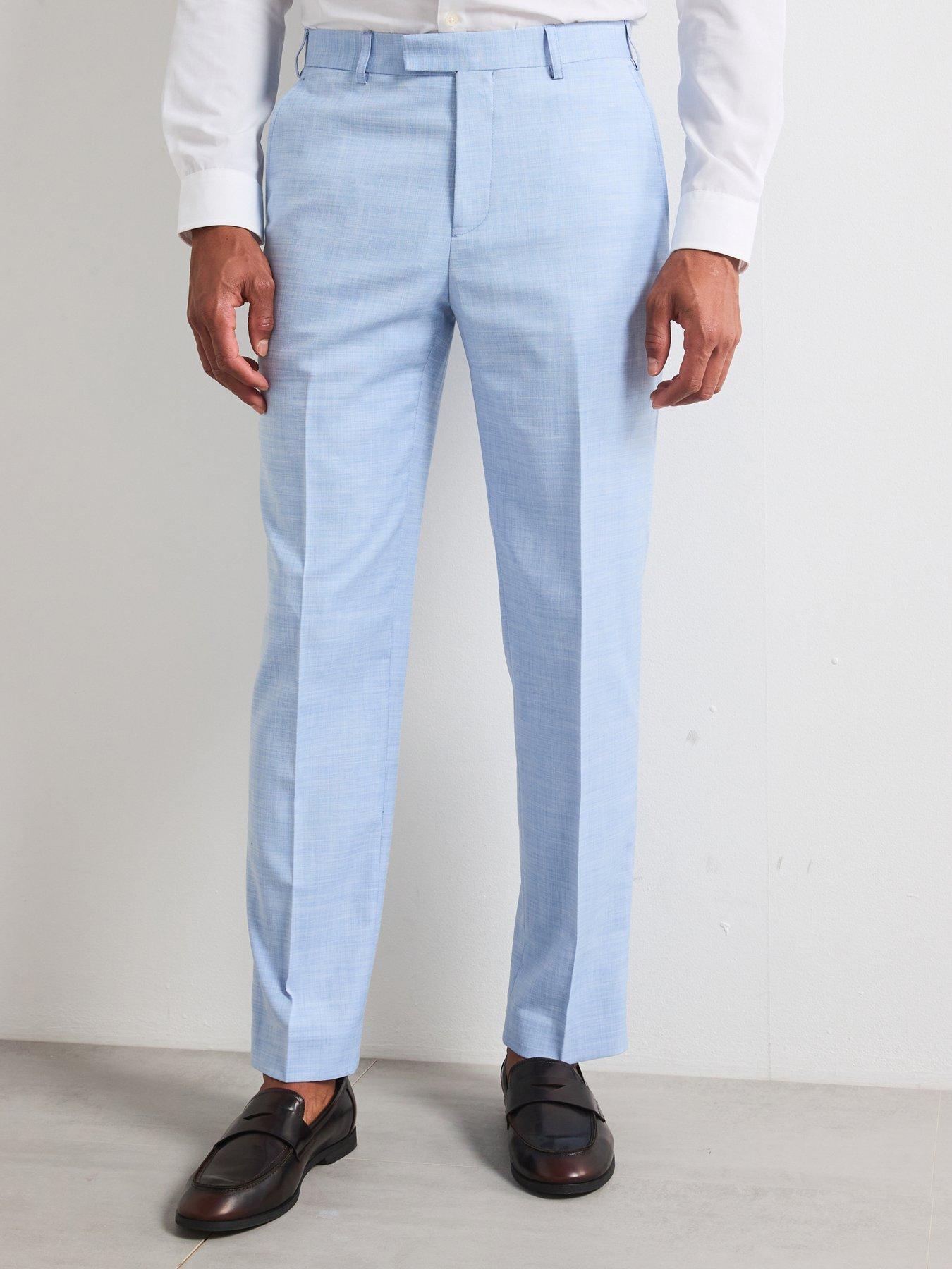 Skopes Tailored Fit Lucien Suit Trousers - Blue