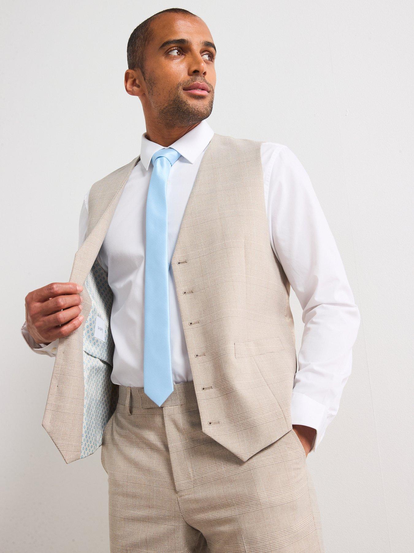 Image 5 of 6 of Skopes Charlie Standard Fit Waistcoat - Beige