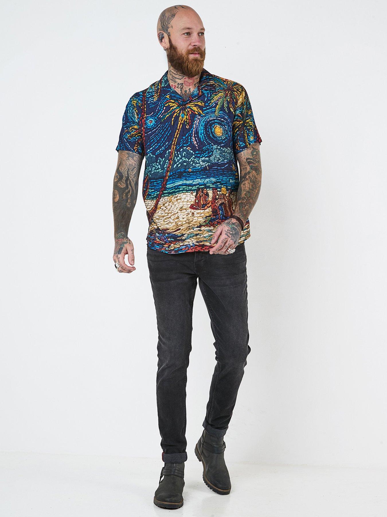 Joe Browns Work Of Art Short Sleeve Shirt - Multi | Very