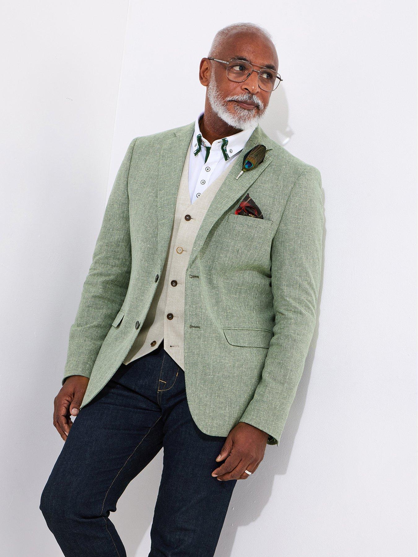 Image 1 of 5 of Joe Browns Green With Envy Suit Jacket