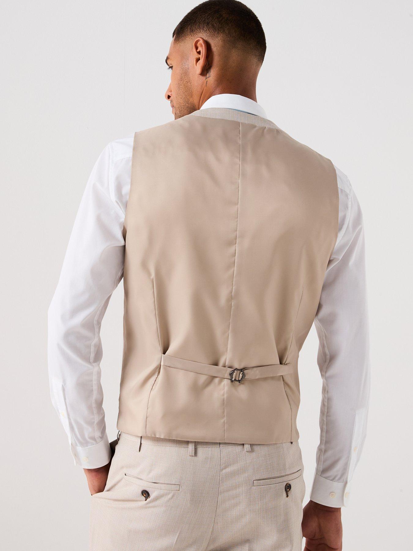 Image 2 of 6 of Skopes Redding Standard Fit Waistcoat - Beige