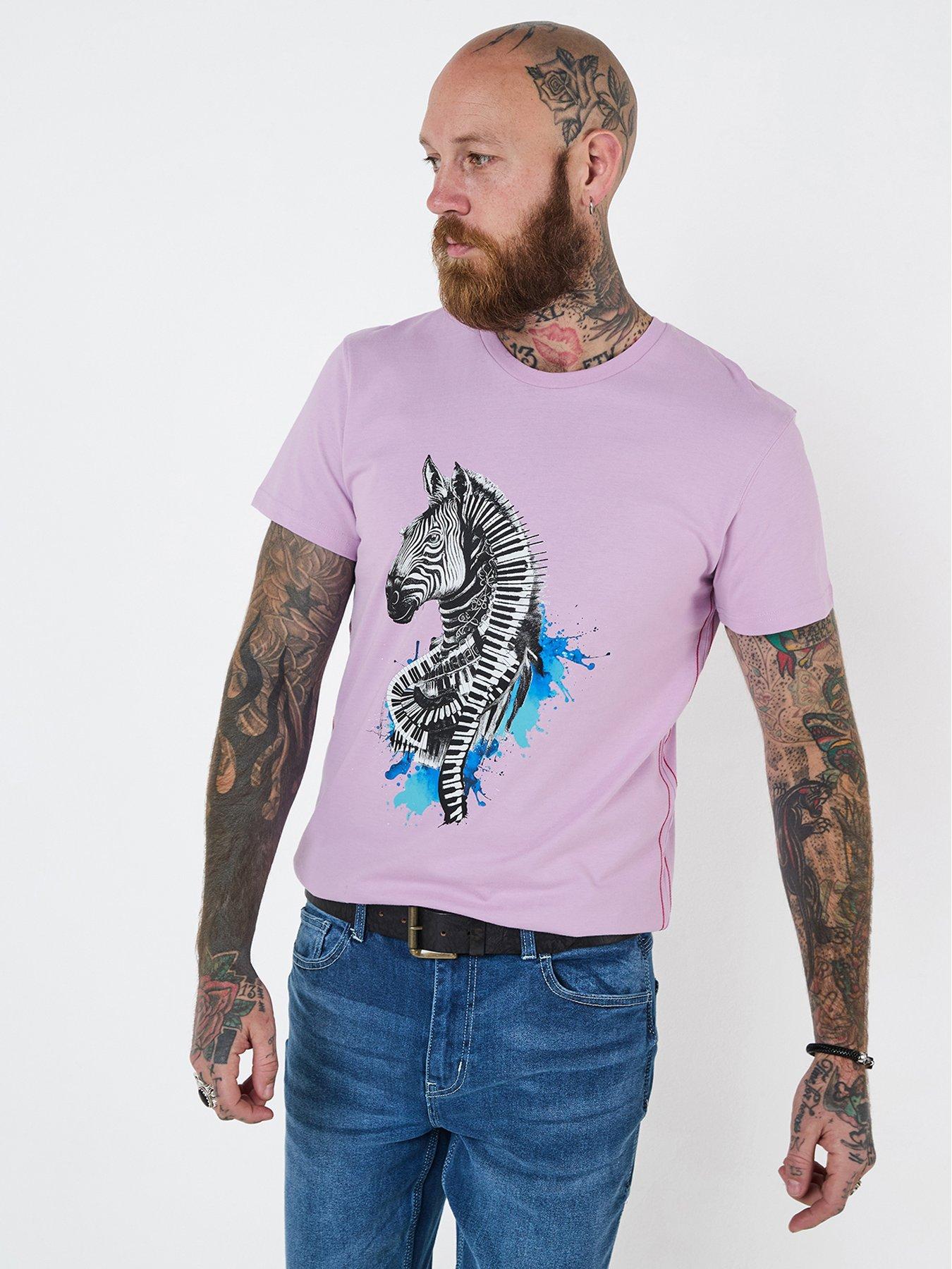 undefined Wild Notes T-Shirt - Pink