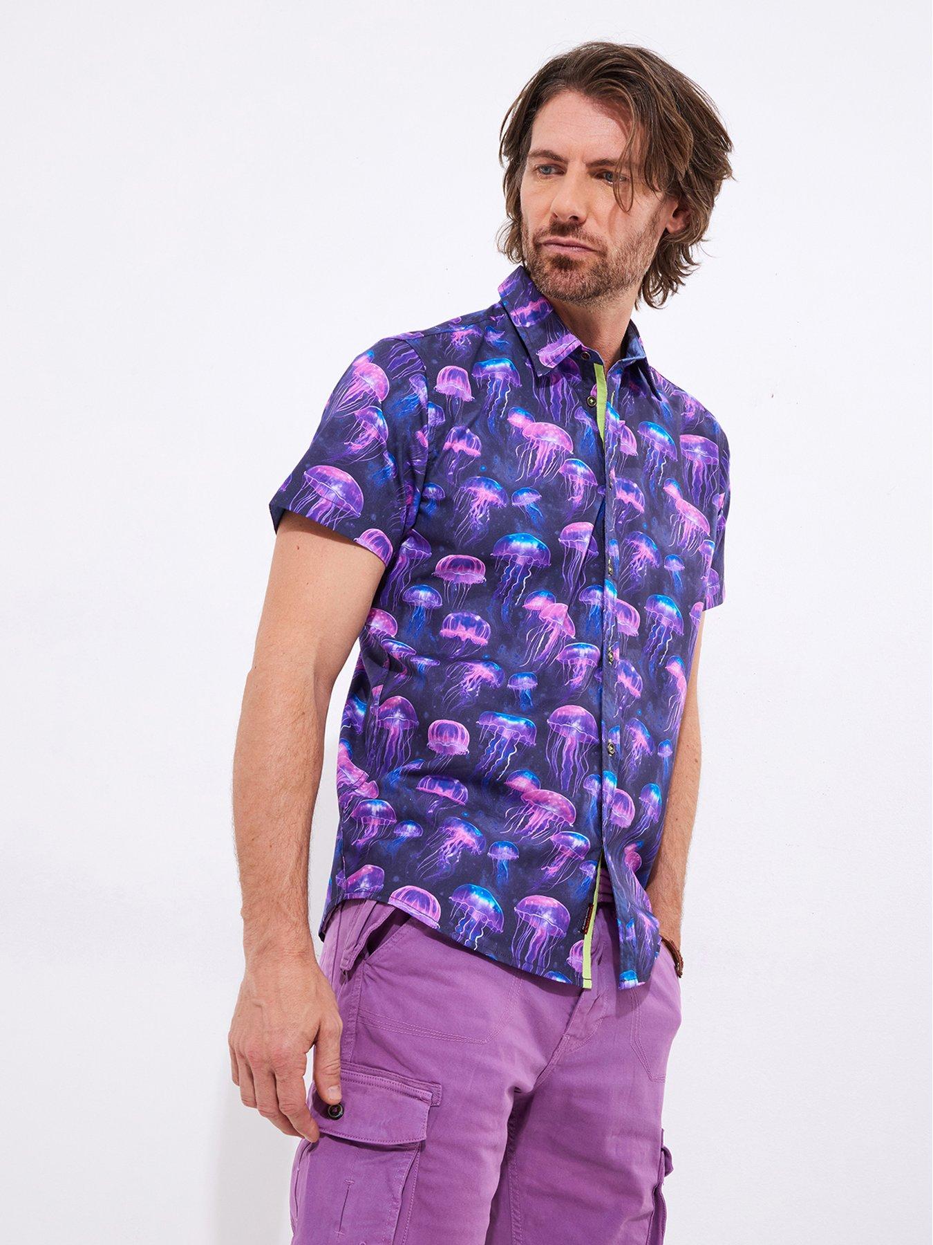 undefined Ocean Vibes Short Sleeve Shirt - Multi