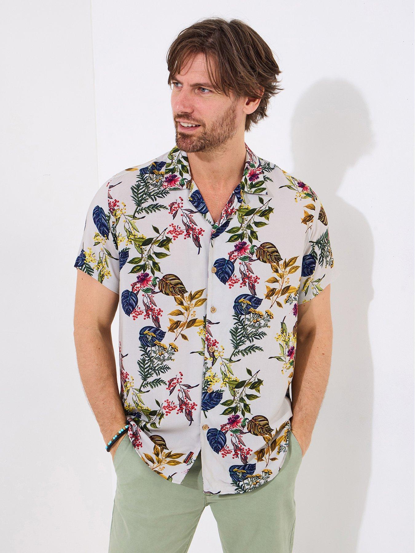 Image 1 of 6 of Joe Browns Botanical Short Sleeve Shirt - Multi