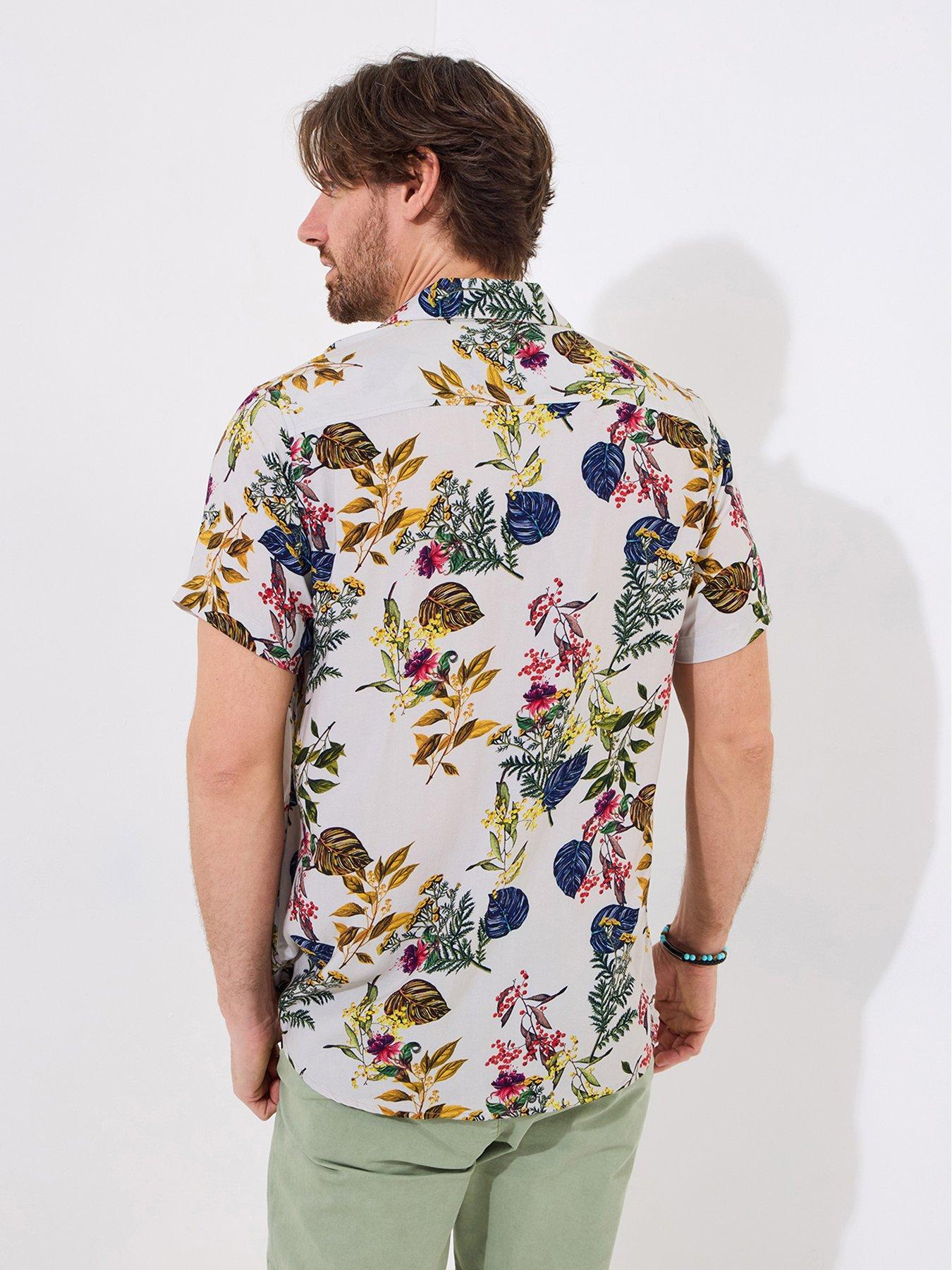 Image 3 of 6 of Joe Browns Botanical Short Sleeve Shirt - Multi