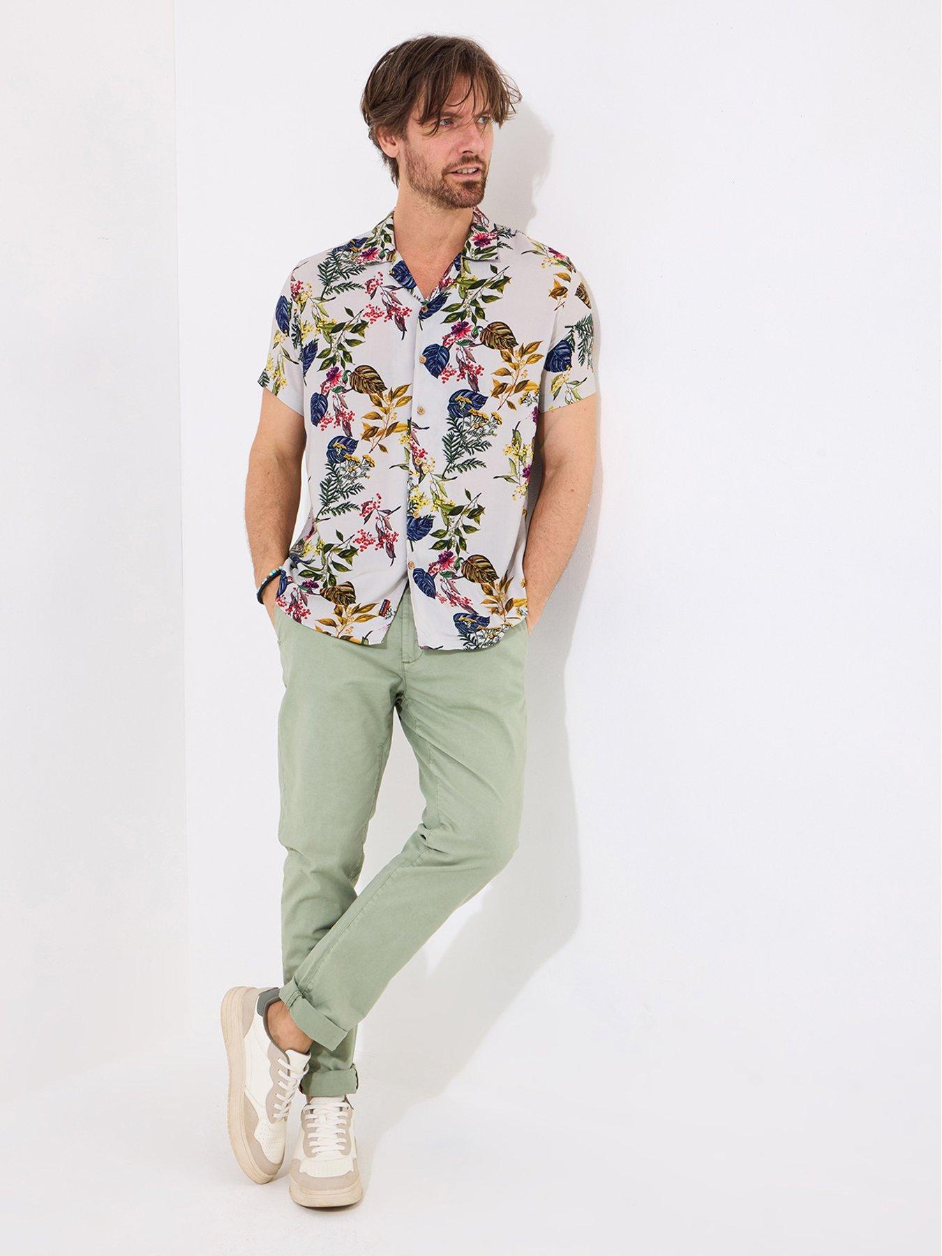 Image 4 of 6 of Joe Browns Botanical Short Sleeve Shirt - Multi