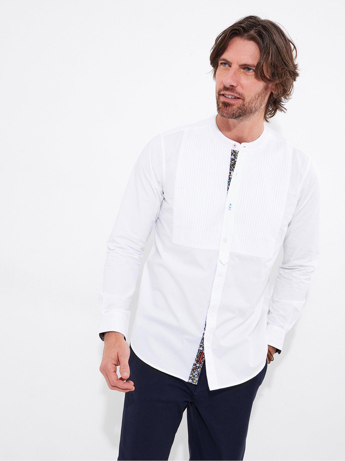 undefined Glorious Grandad Long Sleeve Shirt - White