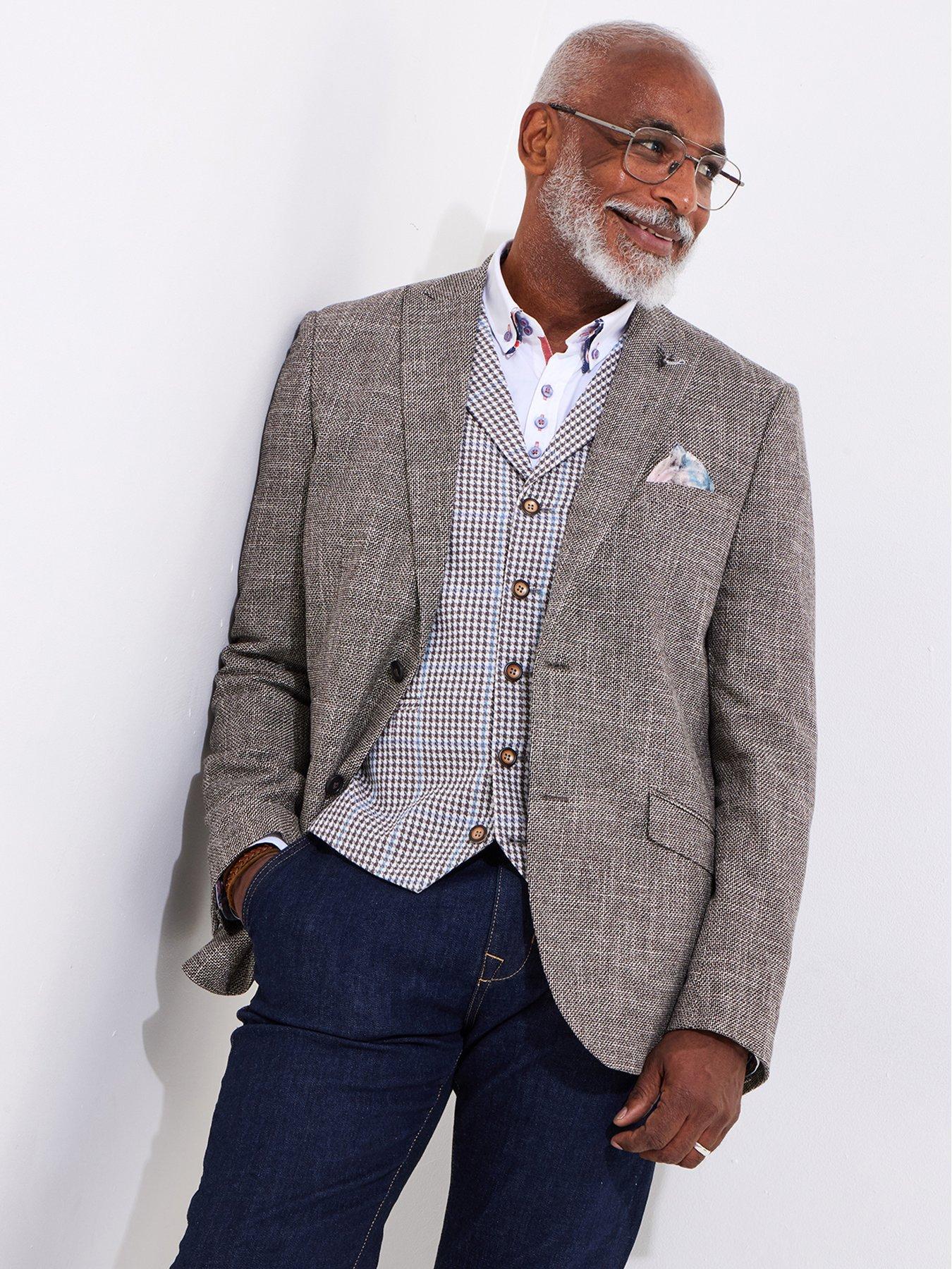Joe Browns Keeping It Cool Suit Jacket - Brown