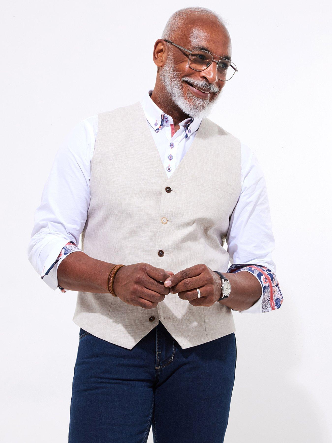 Joe Browns Enjoy The Ride Waistcoat - Cream