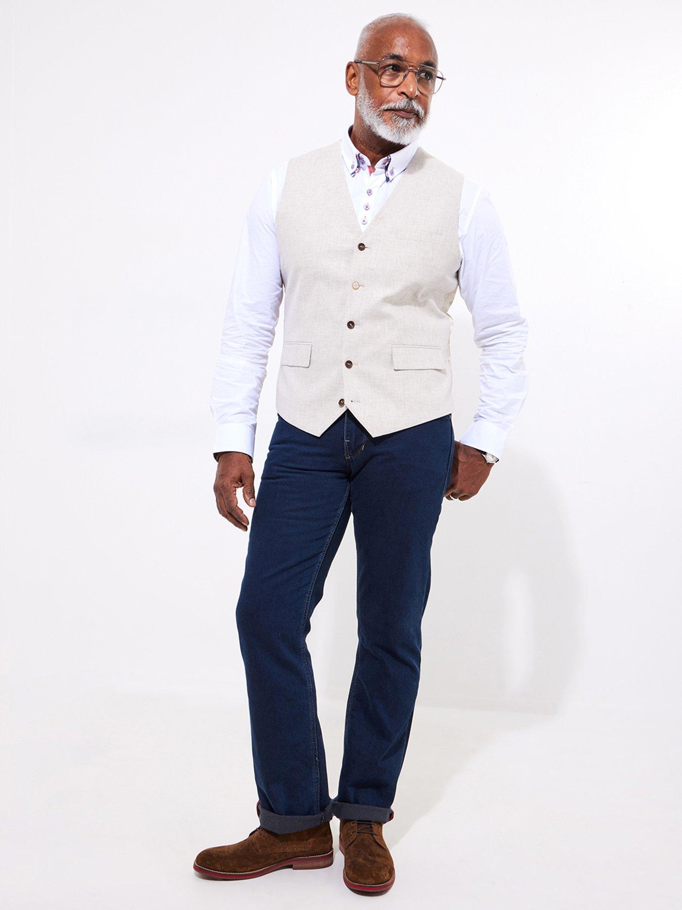 Image 2 of 5 of Joe Browns Enjoy The Ride Waistcoat - Cream