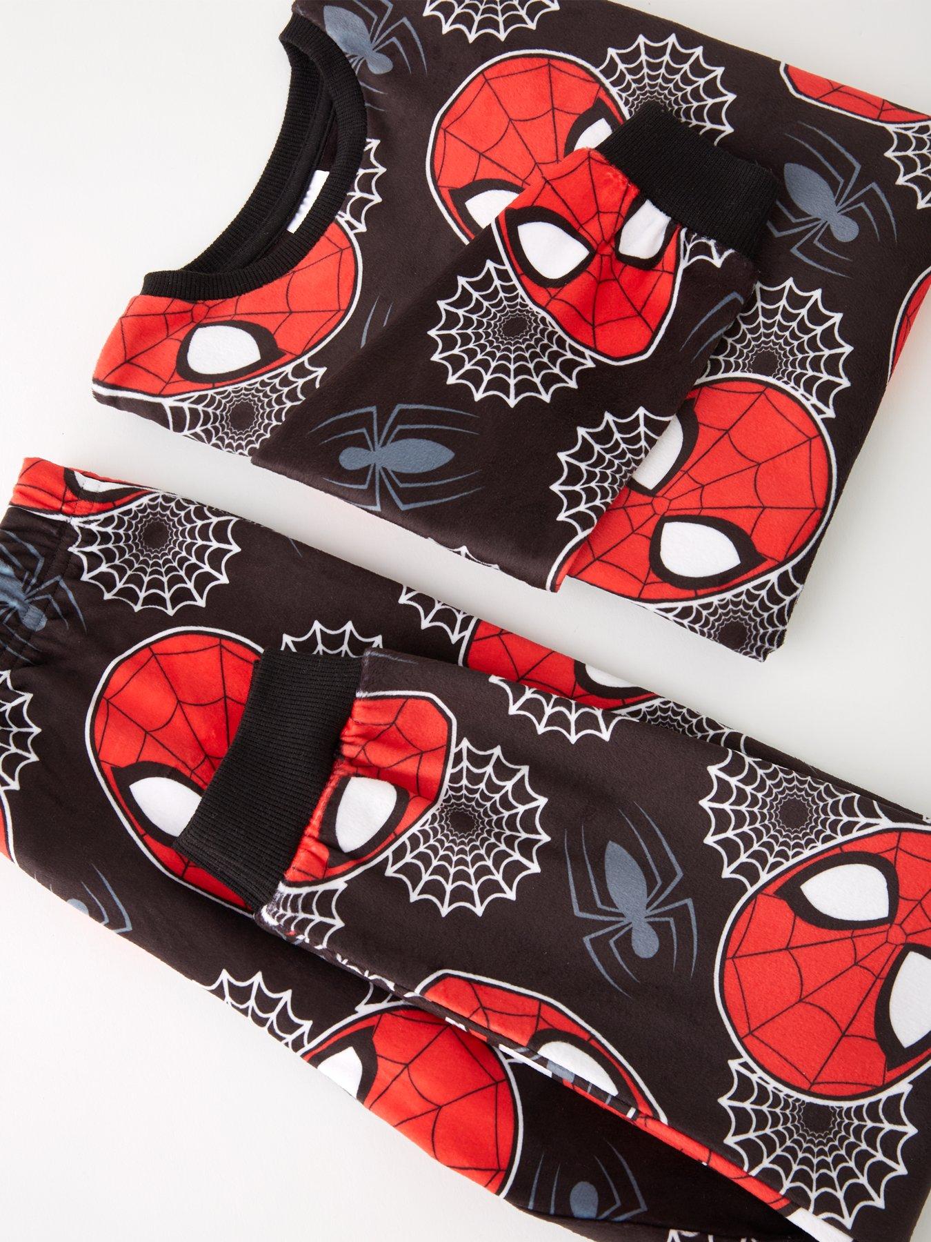 Spiderman Supersoft Fleece Pyjamas - Red | Very