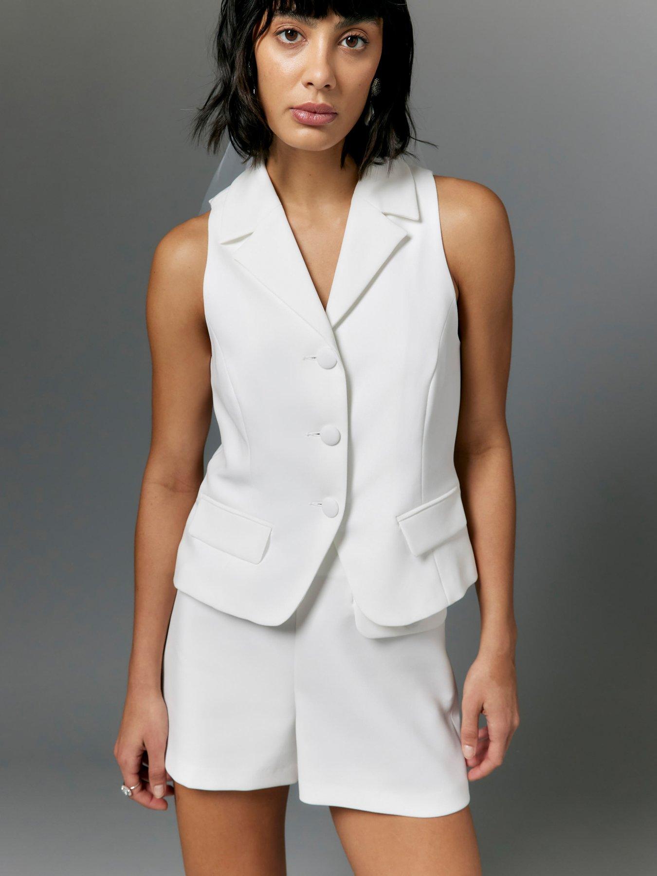 undefined Micro Pocket Detail Short - White
