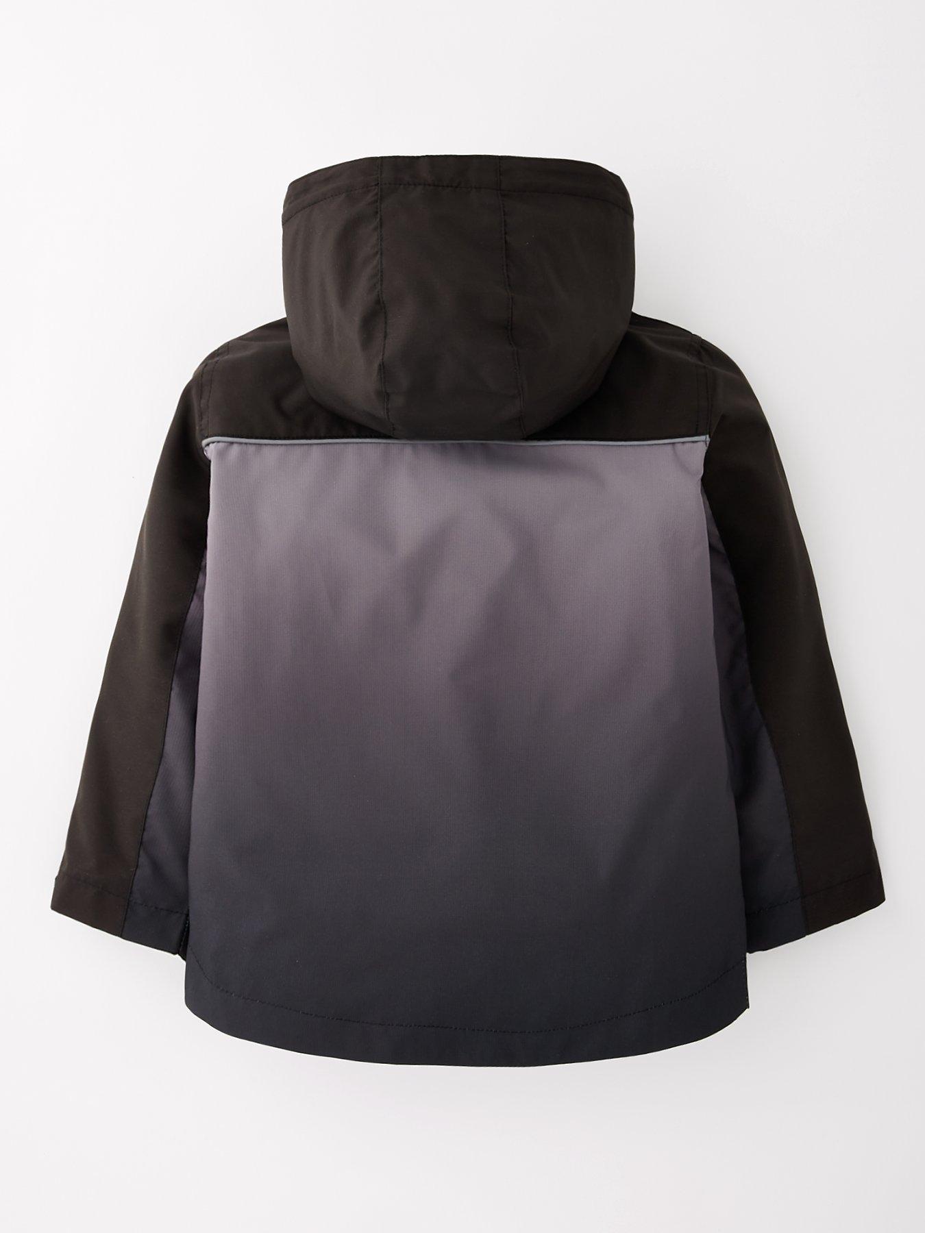 Image 2 of 4 of V by Very Boys Lightweight Ombre Jacket - Black