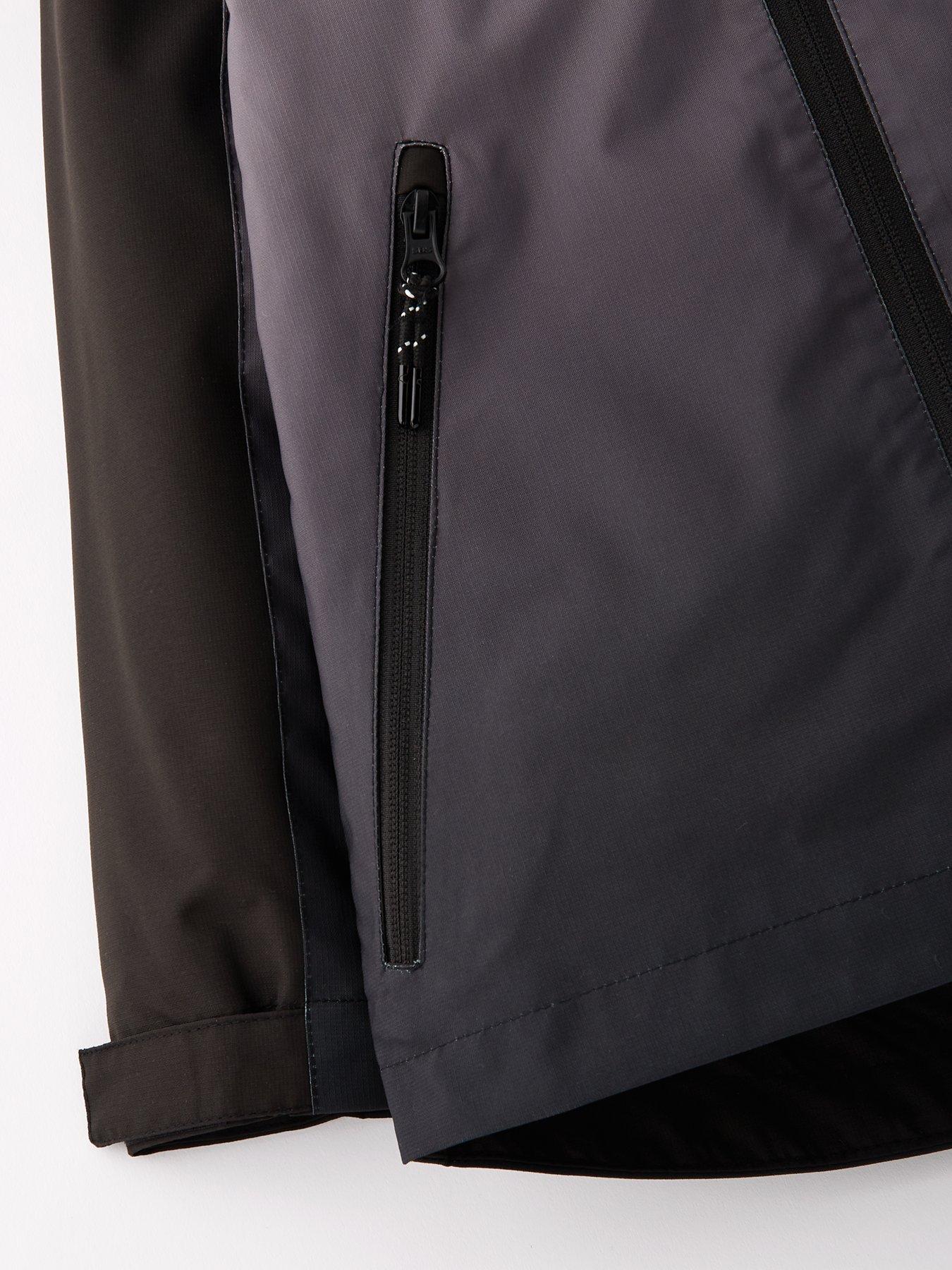 Image 3 of 4 of V by Very Boys Lightweight Ombre Jacket - Black