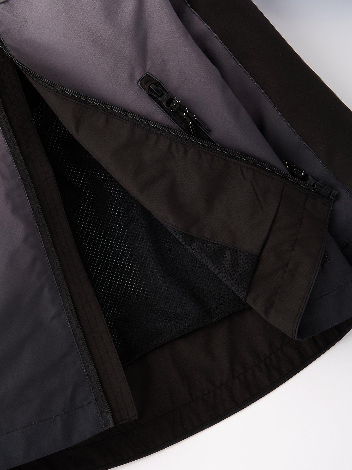 Image 4 of 4 of V by Very Boys Lightweight Ombre Jacket - Black
