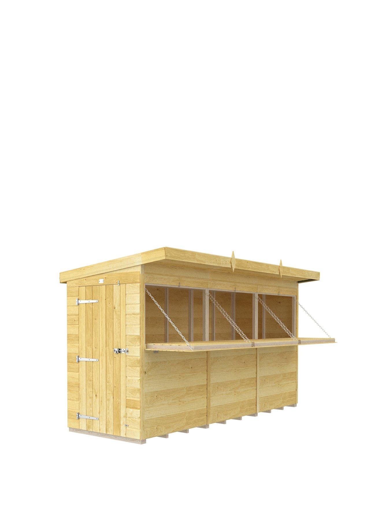 Image 2 of 7 of DIY Sheds 12 x 4ft BAR Shiplap Pressure Treated