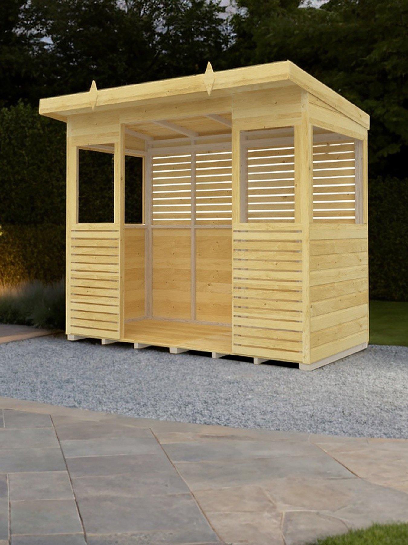 Image of DIY Sheds 8 x 4ft Shiplap Pressure Treated BBQ/Outdoor Kitchen