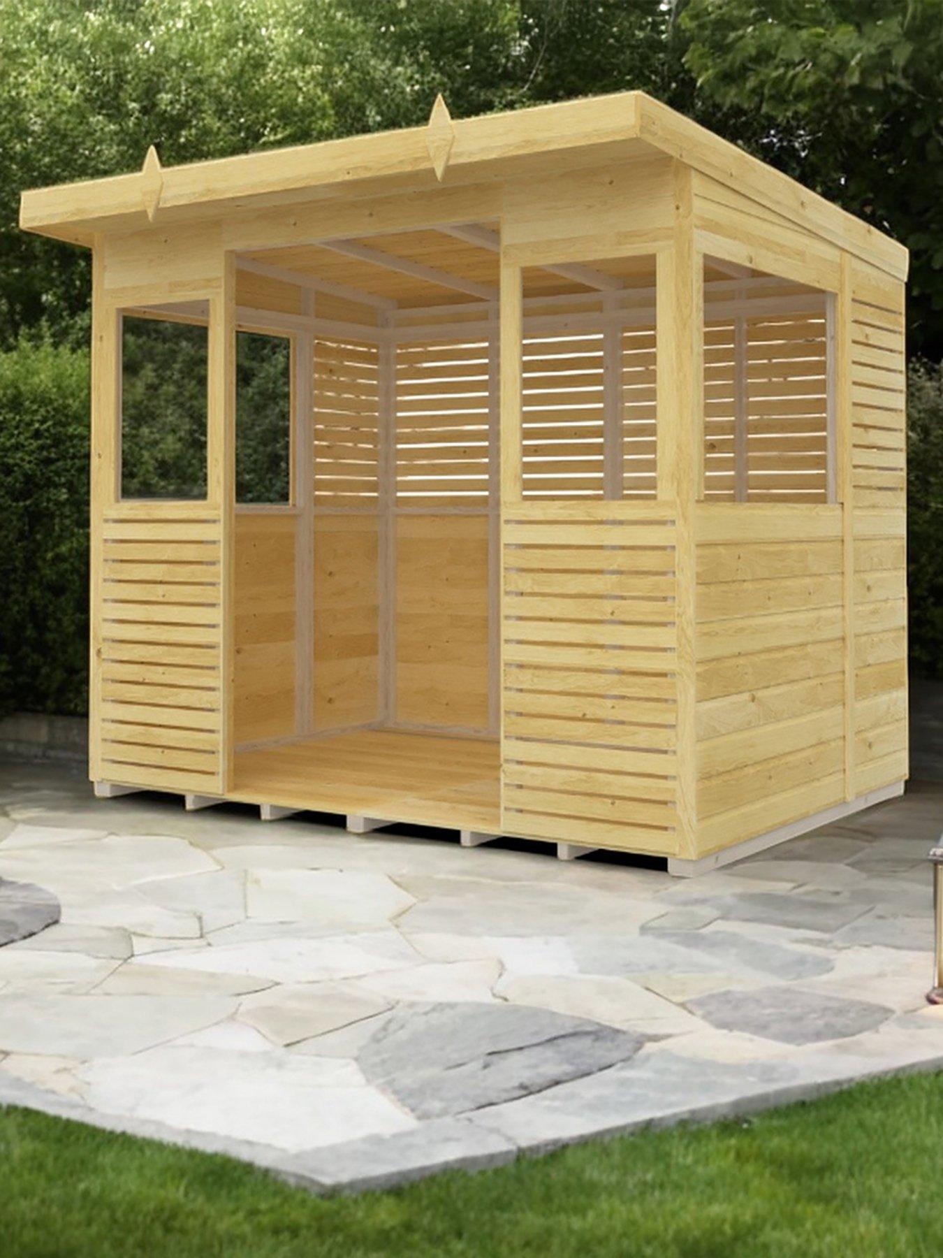 Image of DIY Sheds 8 x 6ft Shiplap Pressure Treated BBQ/Outdoor Kitchen