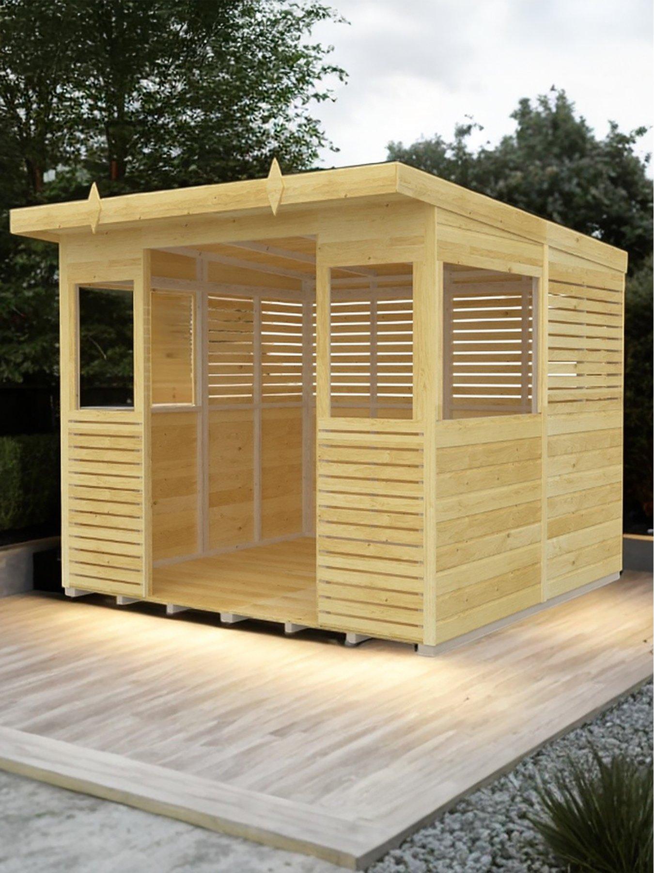 Image of DIY Sheds 8 x 8ft BBQ/Outdoor Shiplap Pressure Treated Kitchen