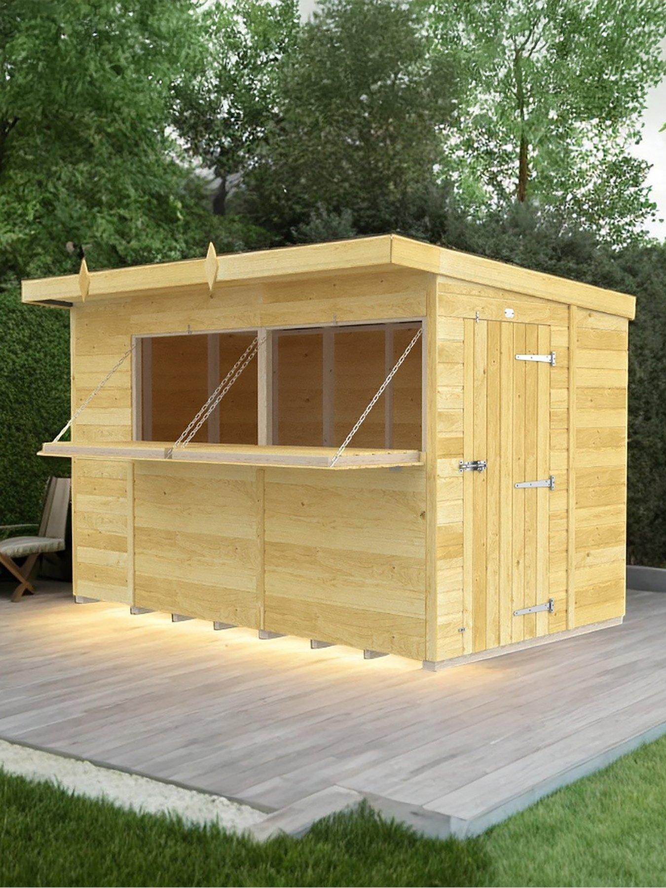 DIY Sheds 10 x 8ft Shiplap Pressure Treated BAR