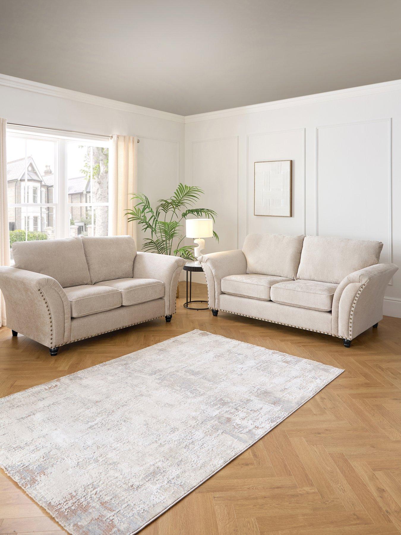 The Very Collection New Ariel Fabric 3 + 2 Seater Sofa Set (Buy  &  SAVE!) - FSC Certified
