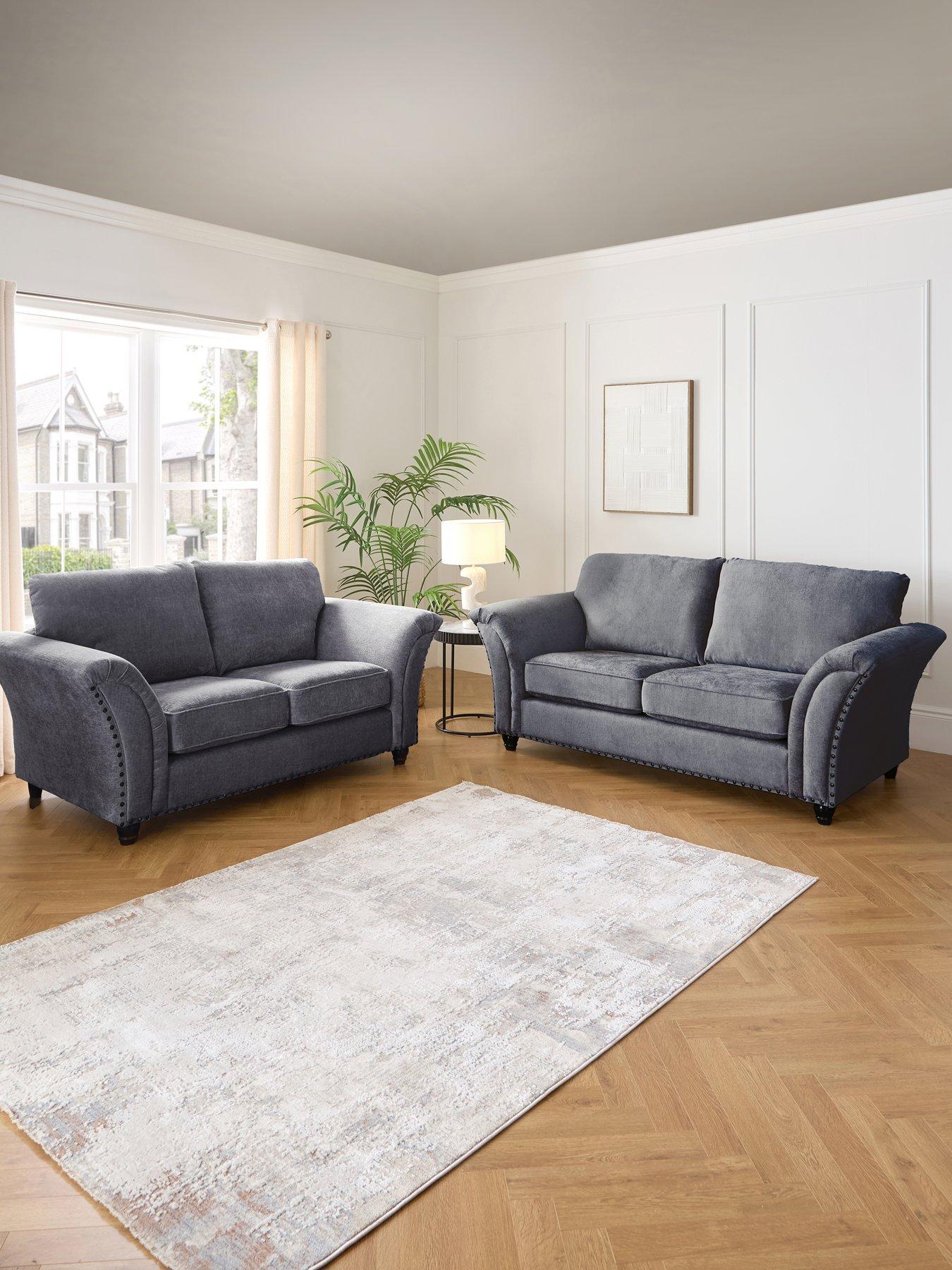 Very Home New Ariel Fabric 3 + 2 Seater Sofa Set (Buy  &  SAVE!) - FSC Certified