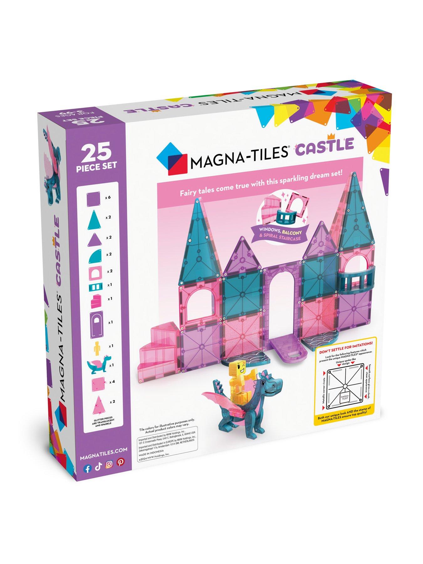 Image 4 of 7 of Magna-Tiles CASTLE 25 Piece Set
