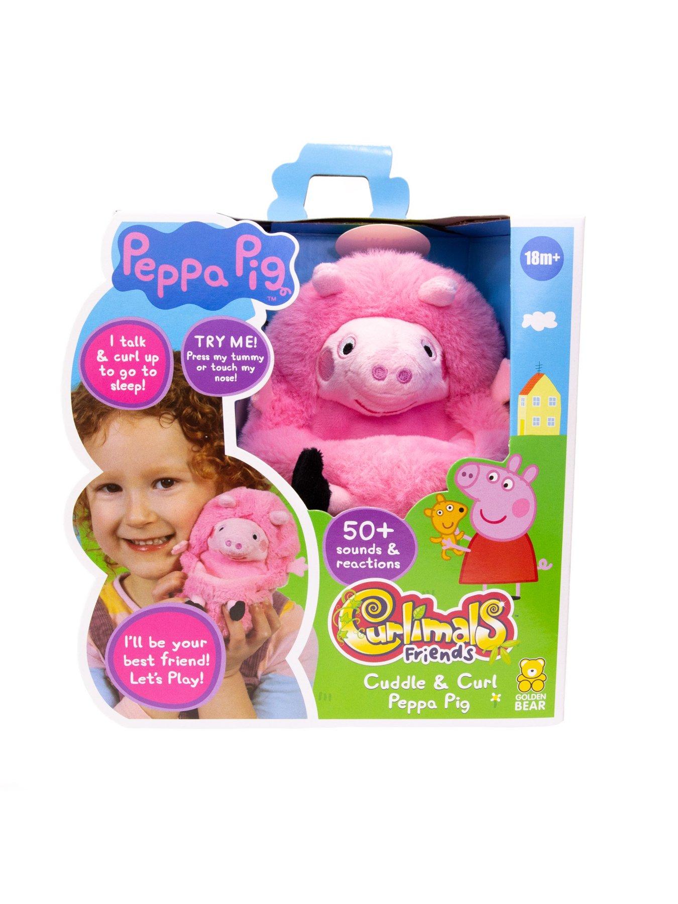 Image 6 of 8 of Curlimals Cuddle and Curl Peppa Pig