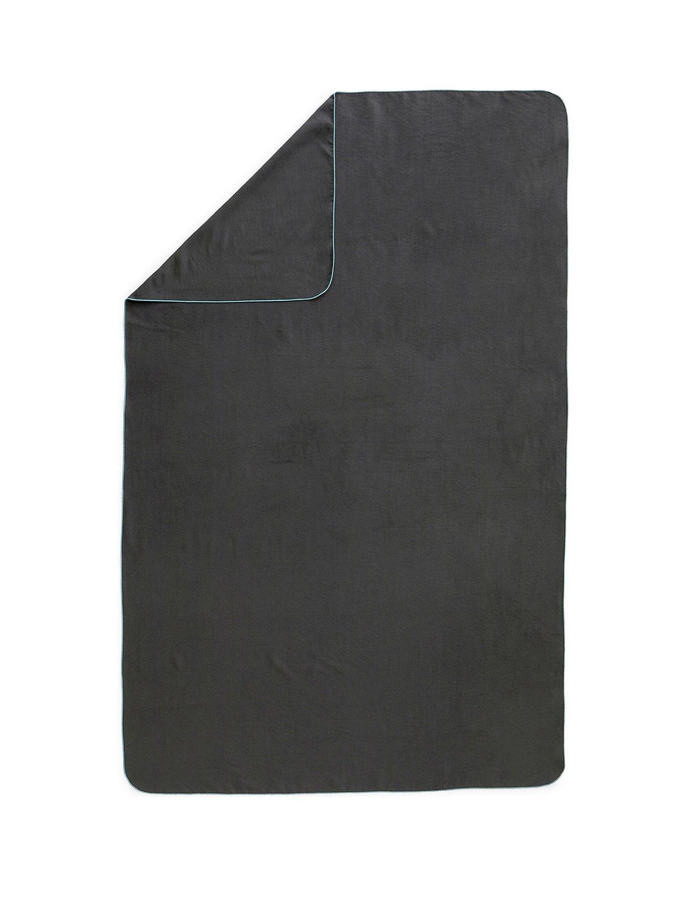 Decathlon Microfibre Swimming Towel Size XL 110 x 175 cm - Grey