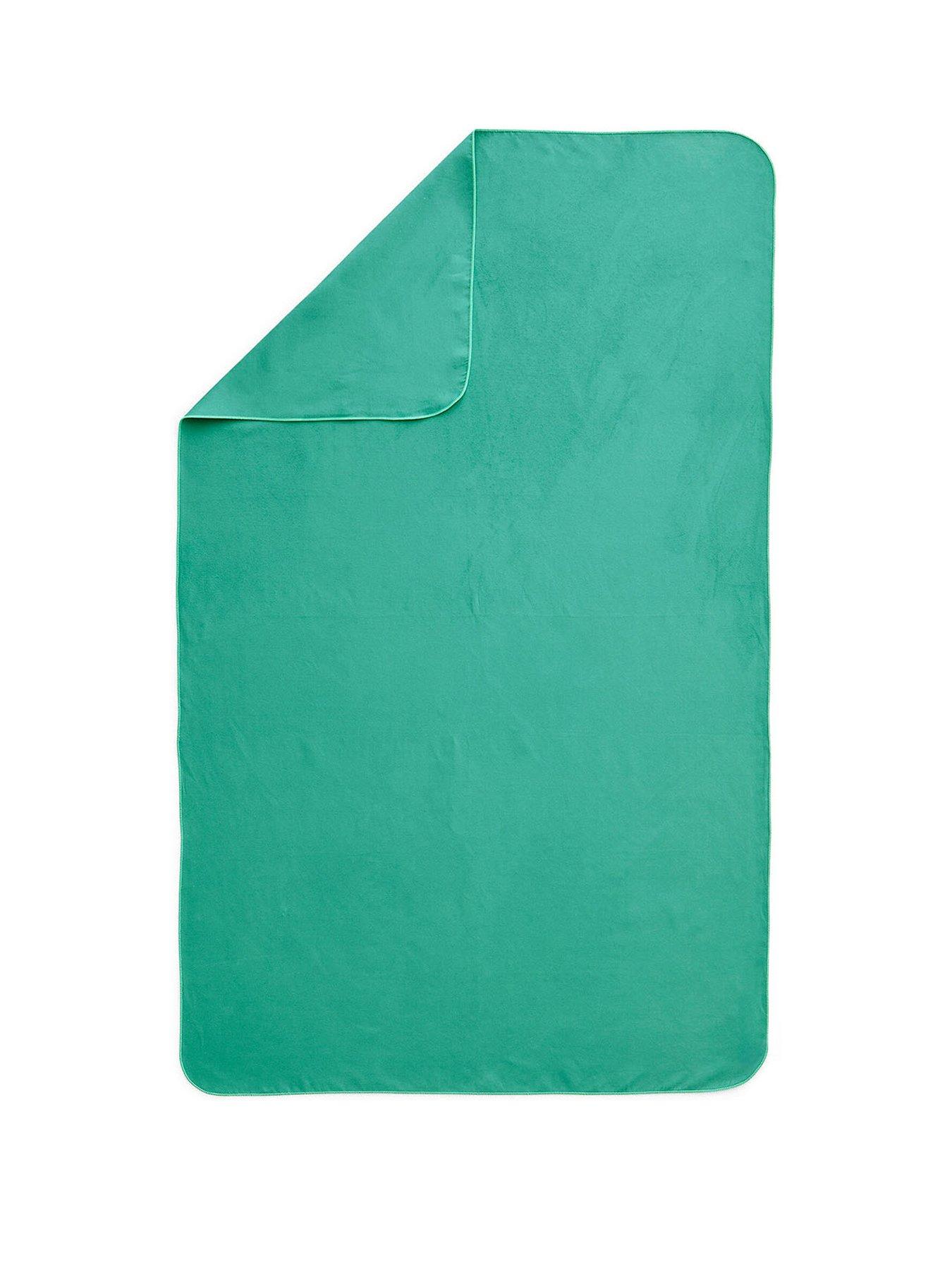 Decathlon Microfibre Swimming Towel Size L 80 x 130 cm - Green